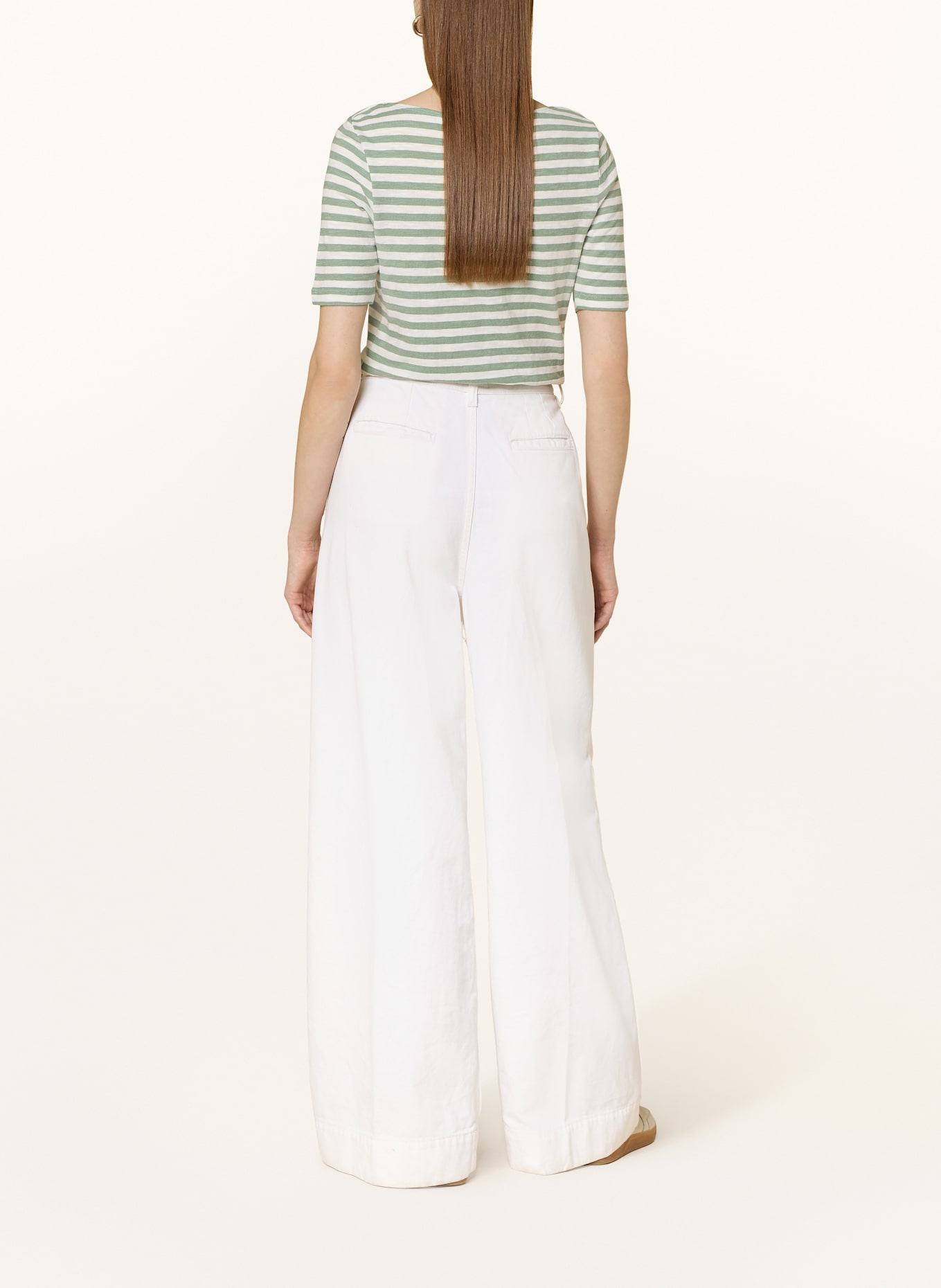 Marc O'Polo T-shirt: ECRU / MINT