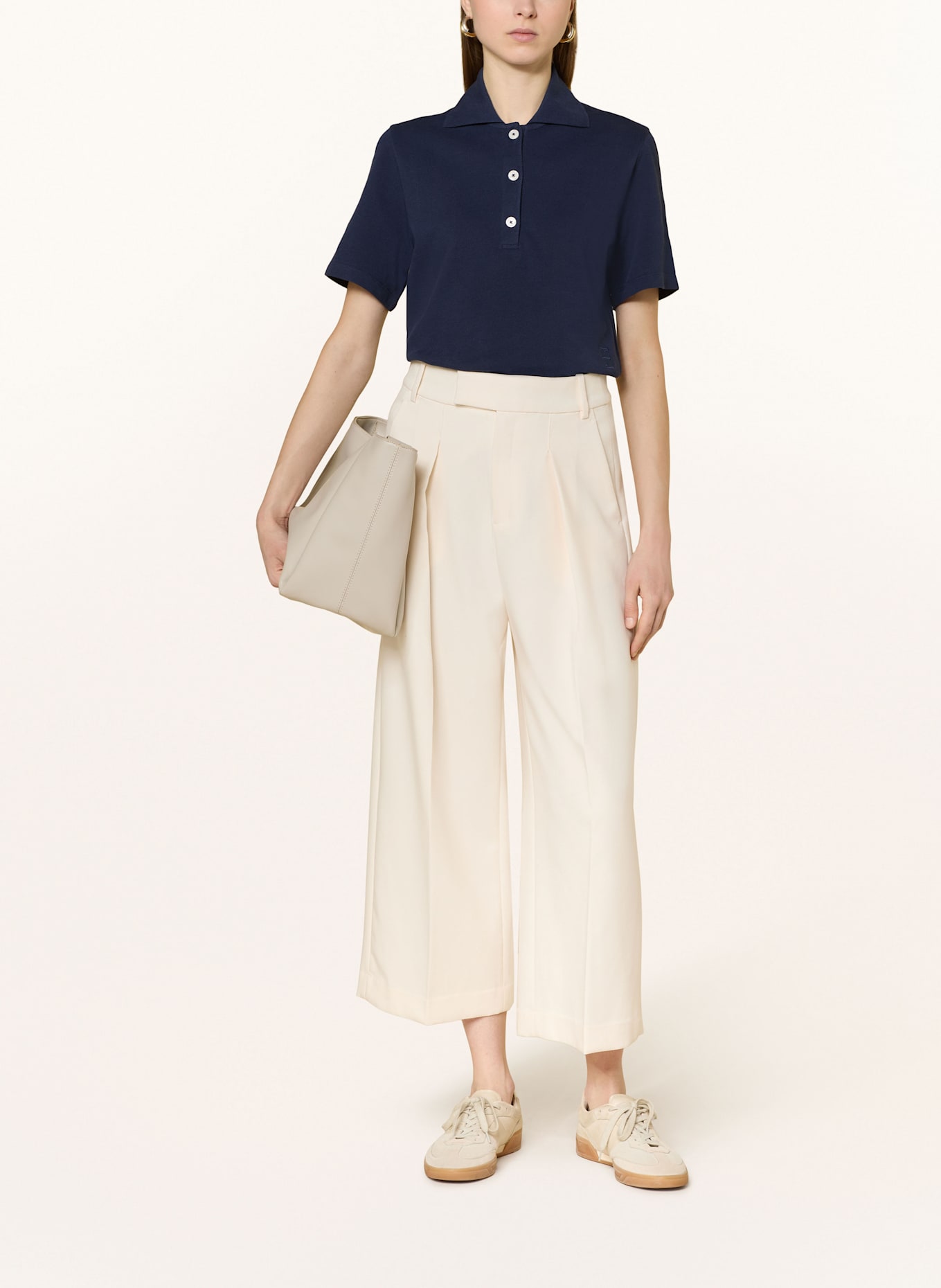 Marc O'Polo Piqué-Poloshirt: DUNKELBLAU