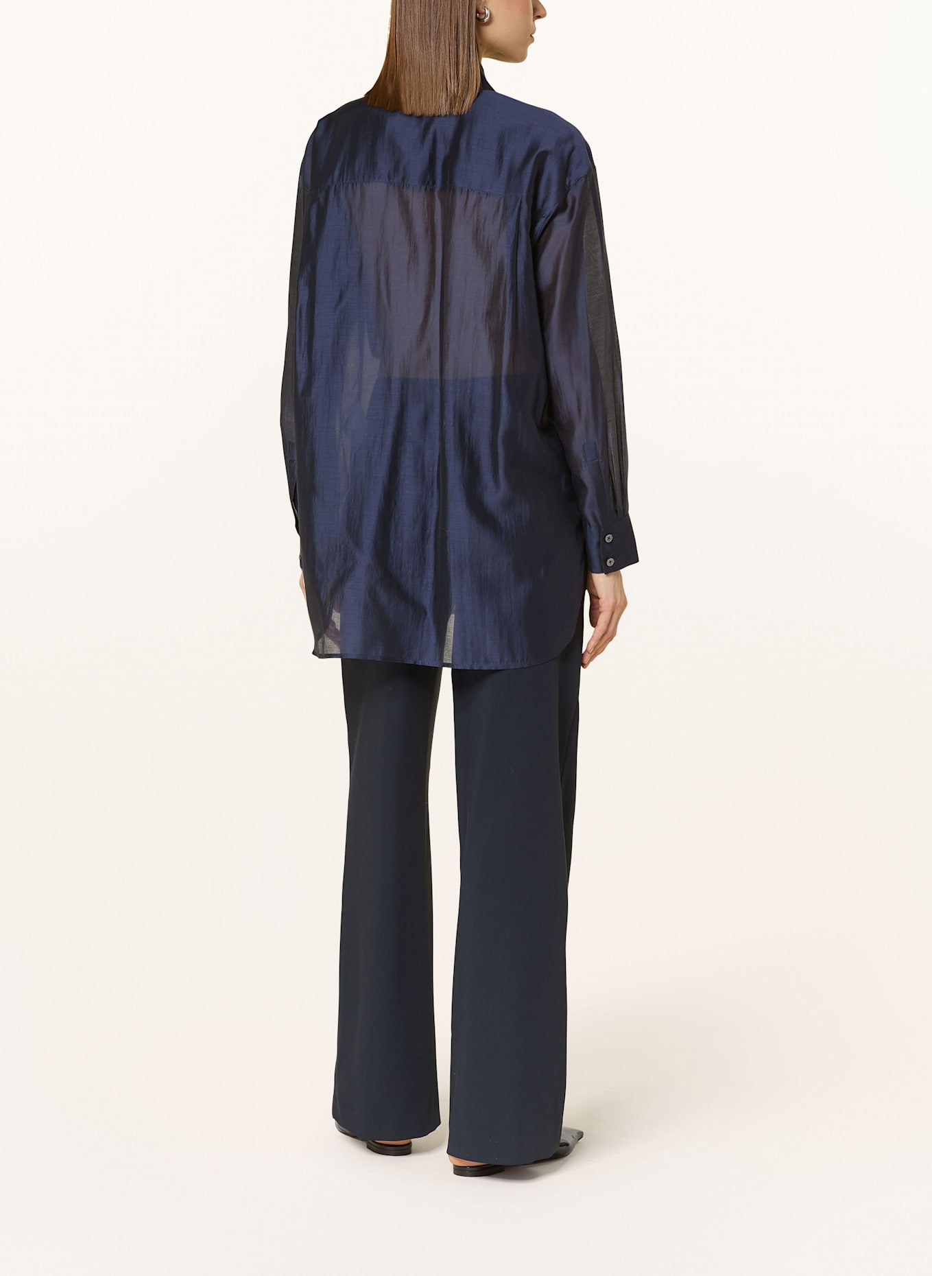 Marc O'Polo Hemdbluse: DUNKELBLAU