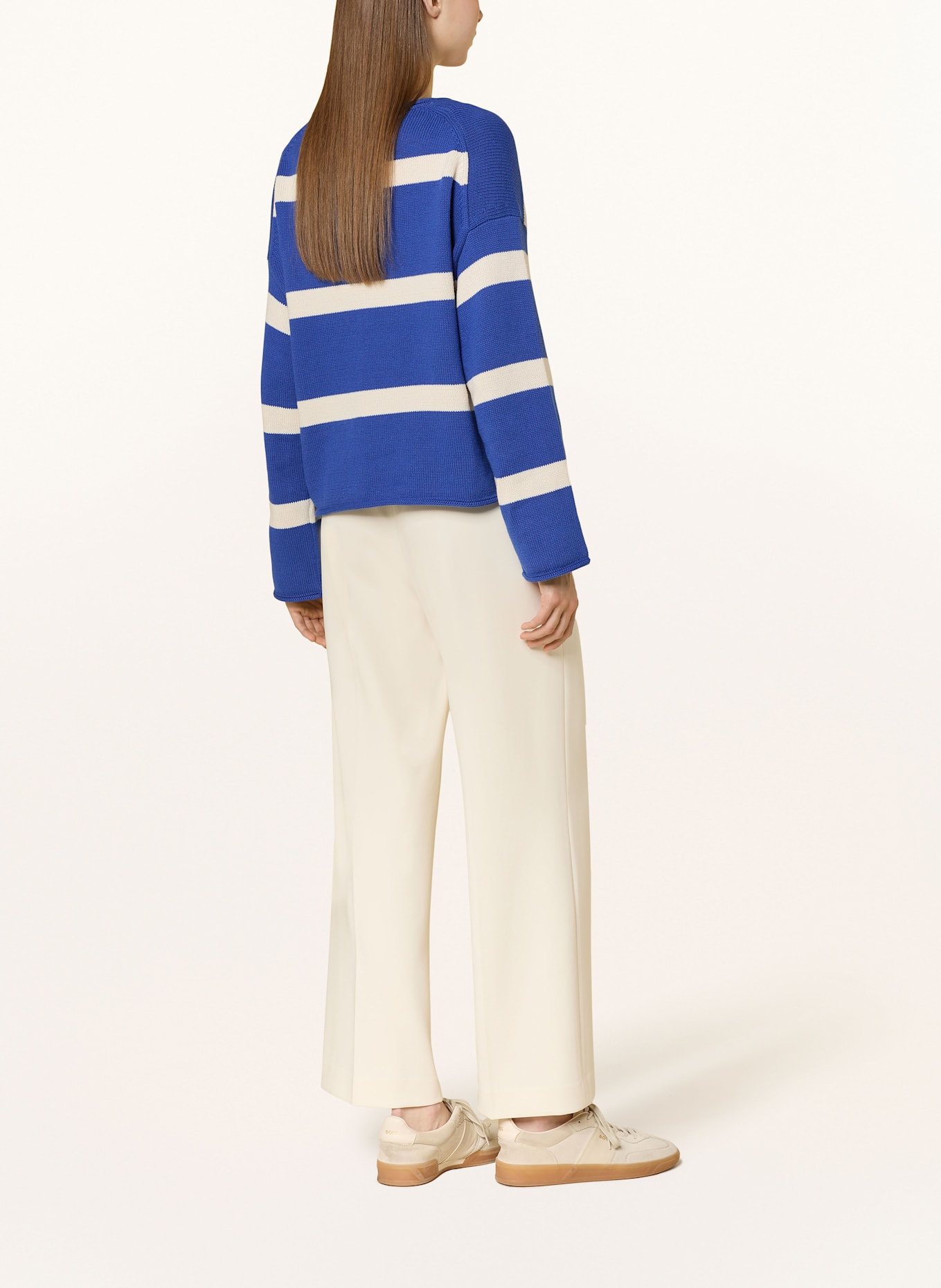 Marc O'Polo Pullover: BLAU / ECRU