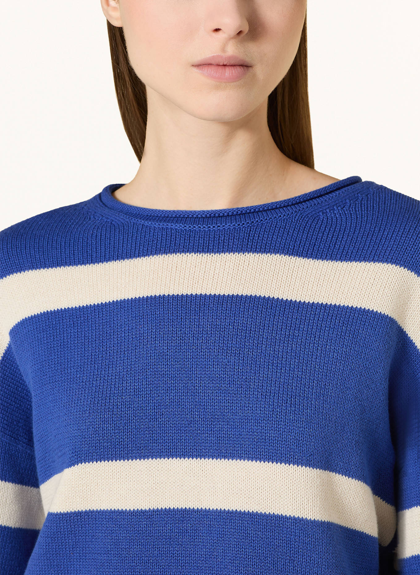 Marc O'Polo Pullover: BLAU / ECRU