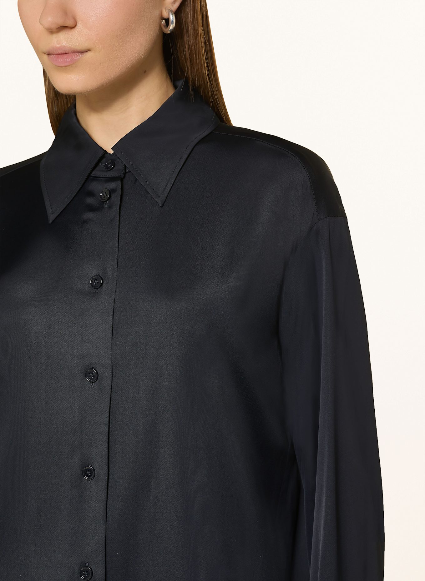 Marc O'Polo Hemdblusenkleid: DUNKELBLAU