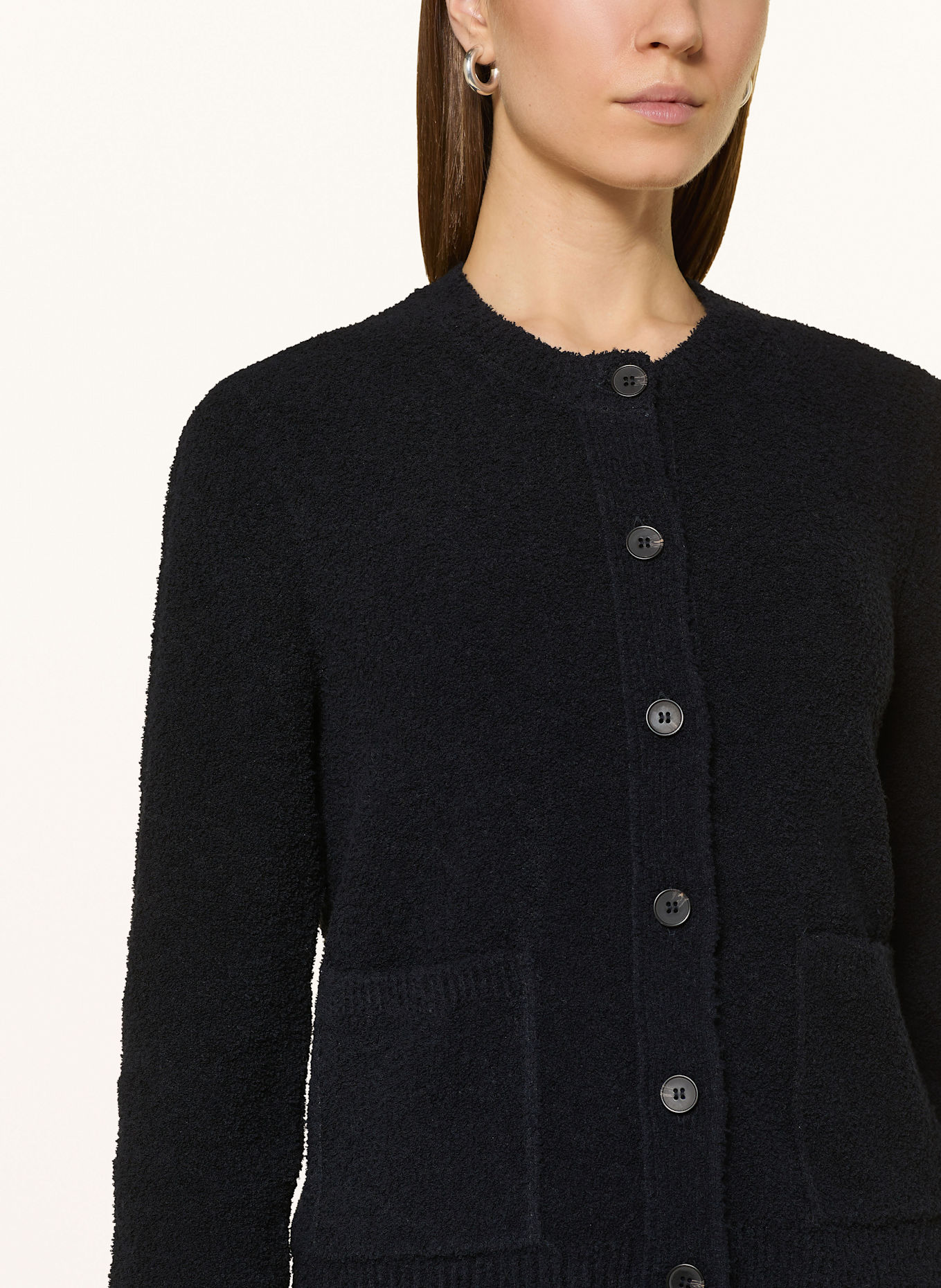 Marc O'Polo Pletený kardigan: TMAVĚ MODRÁ