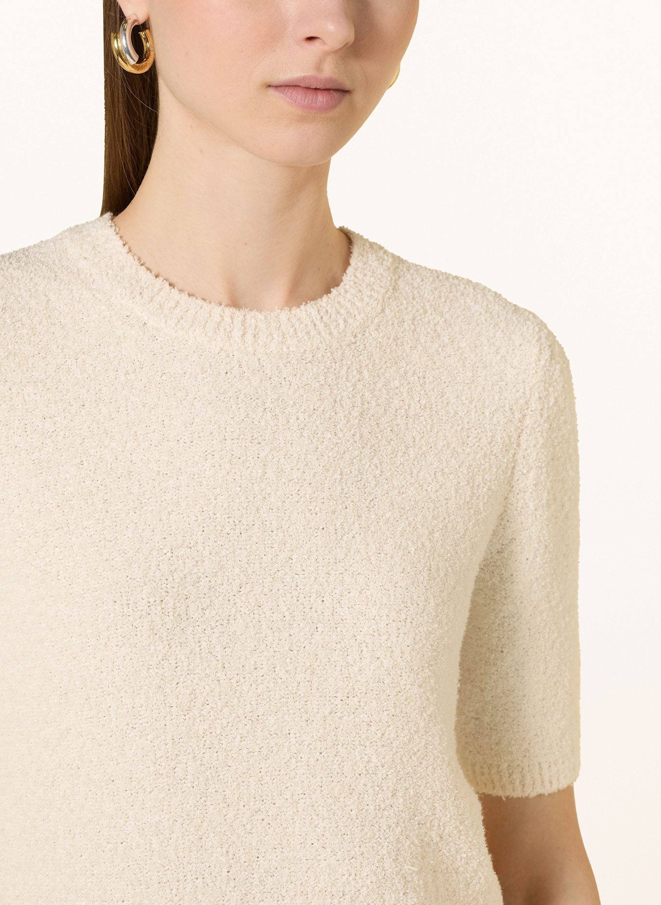 Marc O'Polo Terry cloth knit shirt: BEIGE