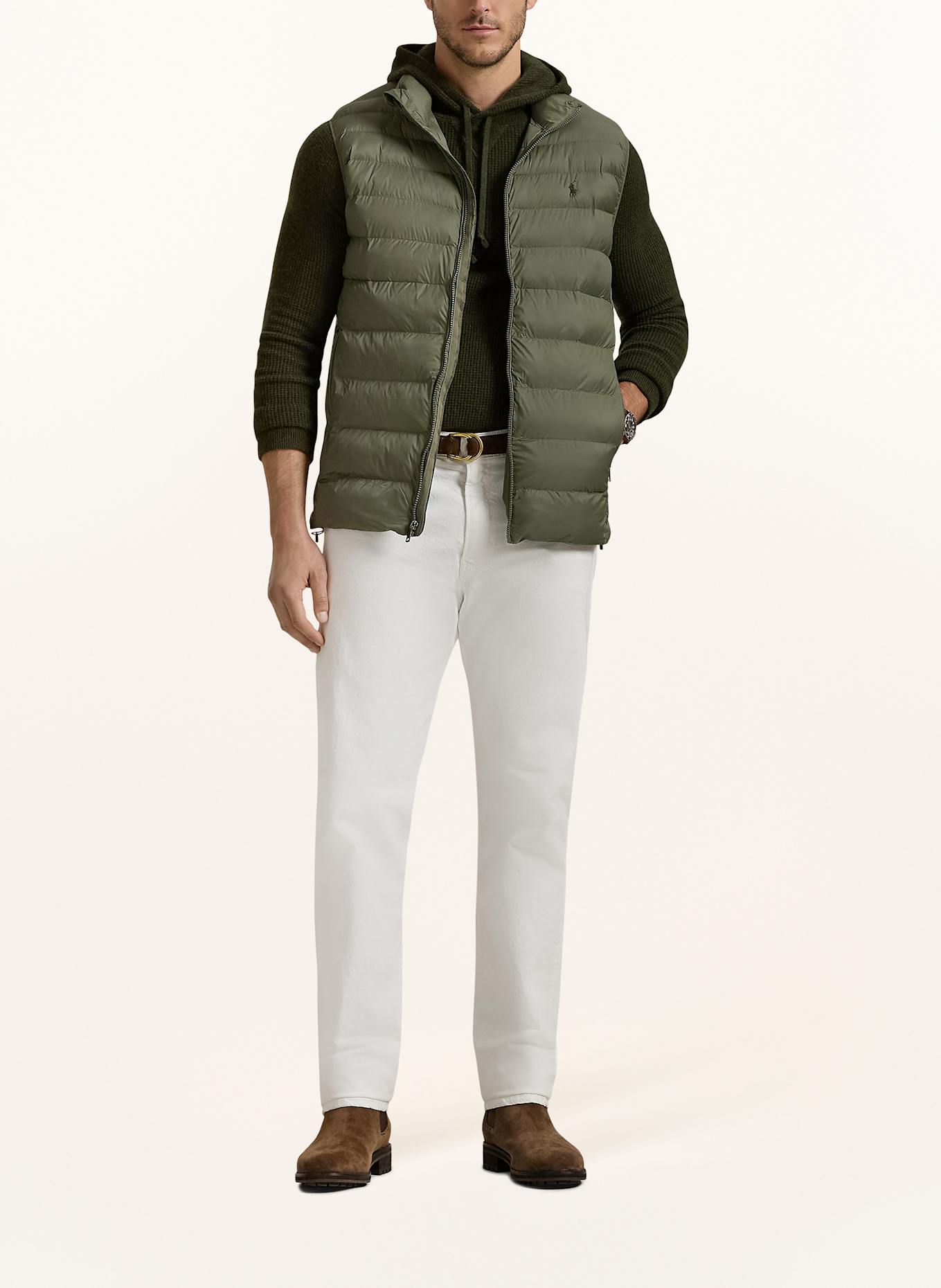 POLO RALPH LAUREN Big & Tall Steppweste: OLIV