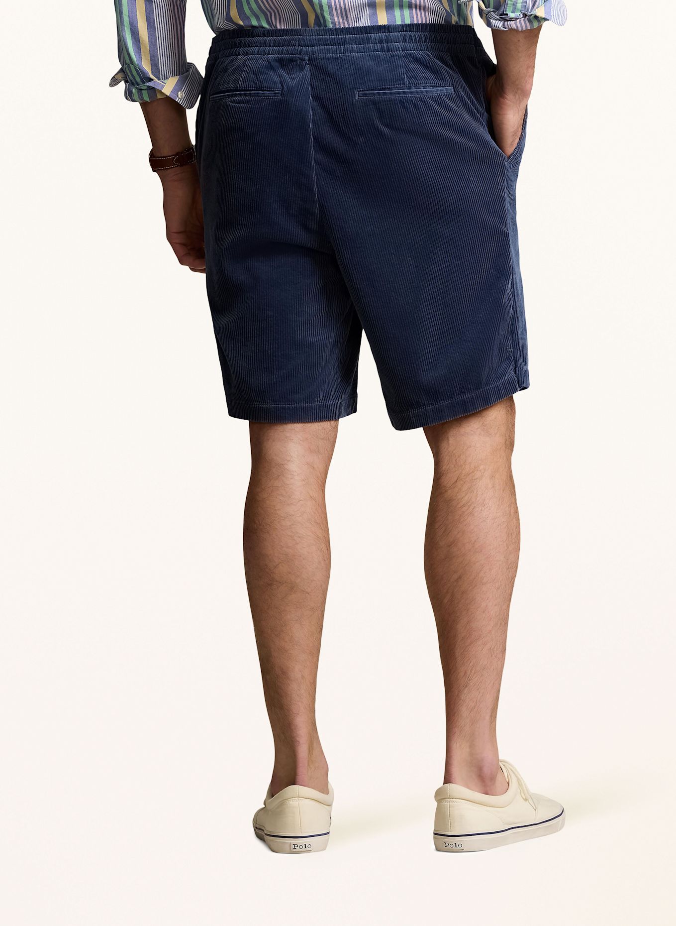 POLO RALPH LAUREN Big & Tall Cordshorts Classic Fit: DUNKELBLAU