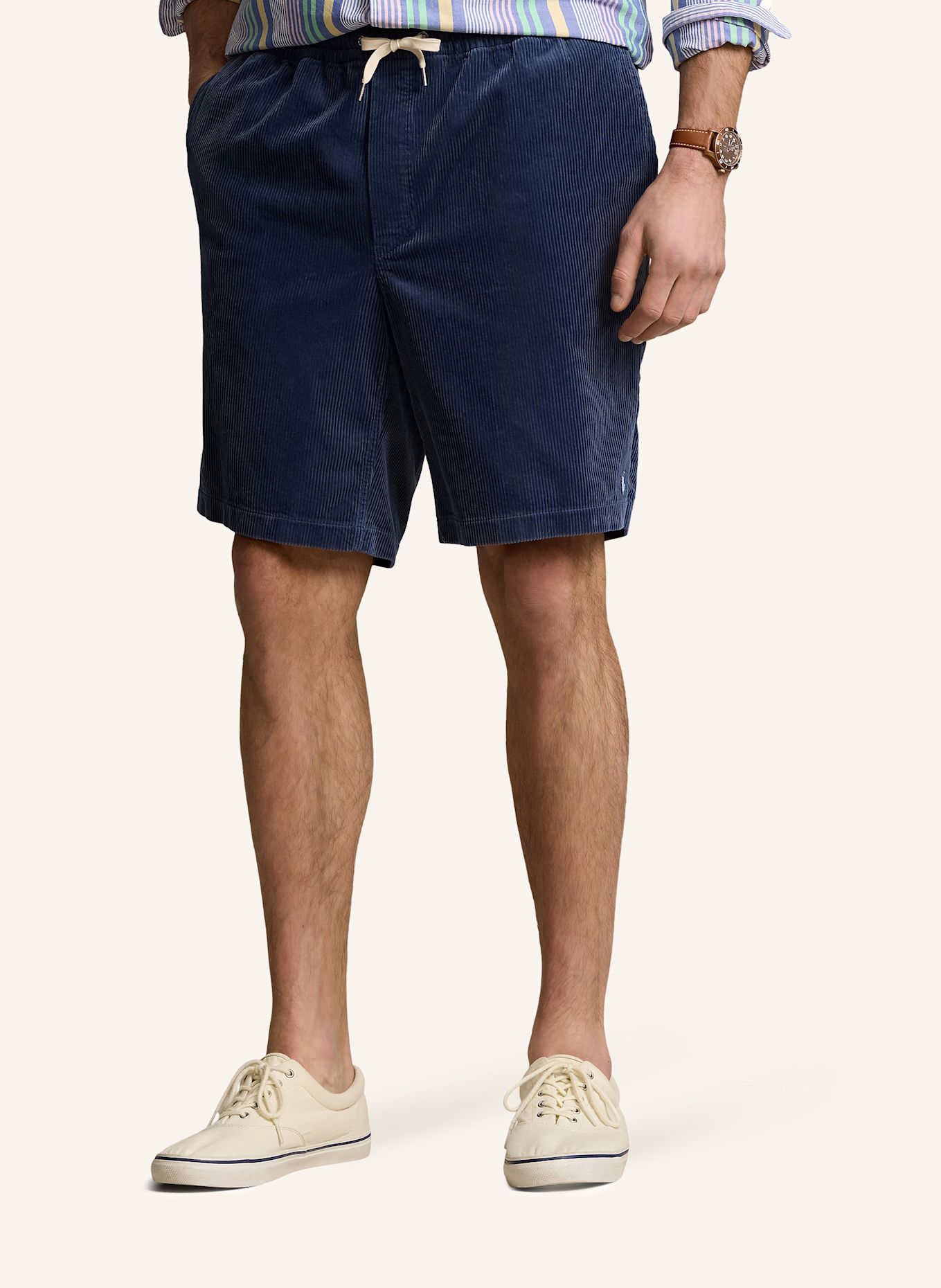 POLO RALPH LAUREN Big & Tall Cordshorts Classic Fit: DUNKELBLAU