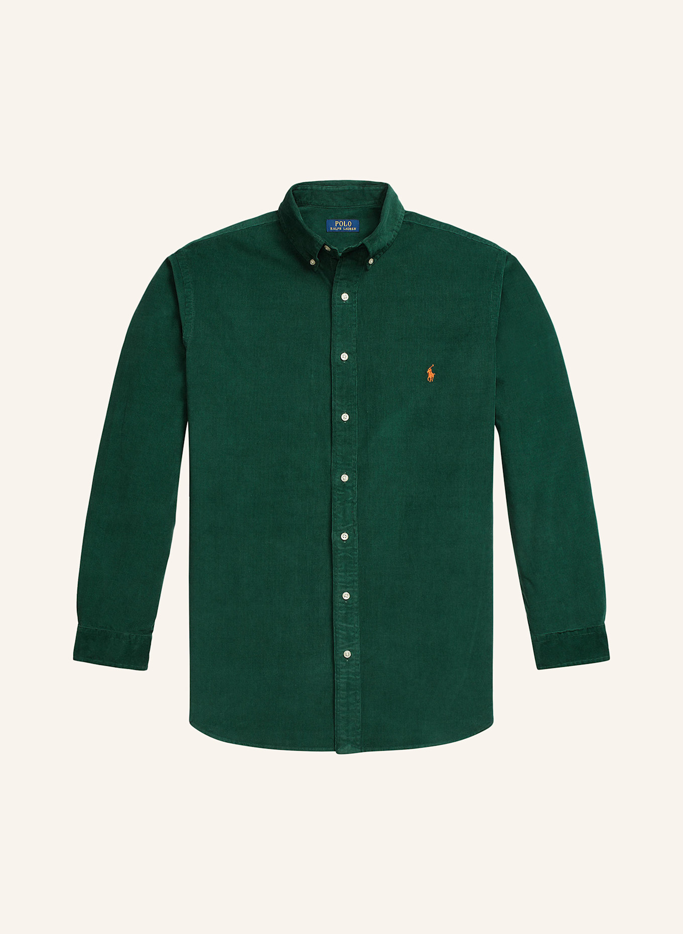POLO RALPH LAUREN Big & Tall Corduroy shirt classic fit: GREEN