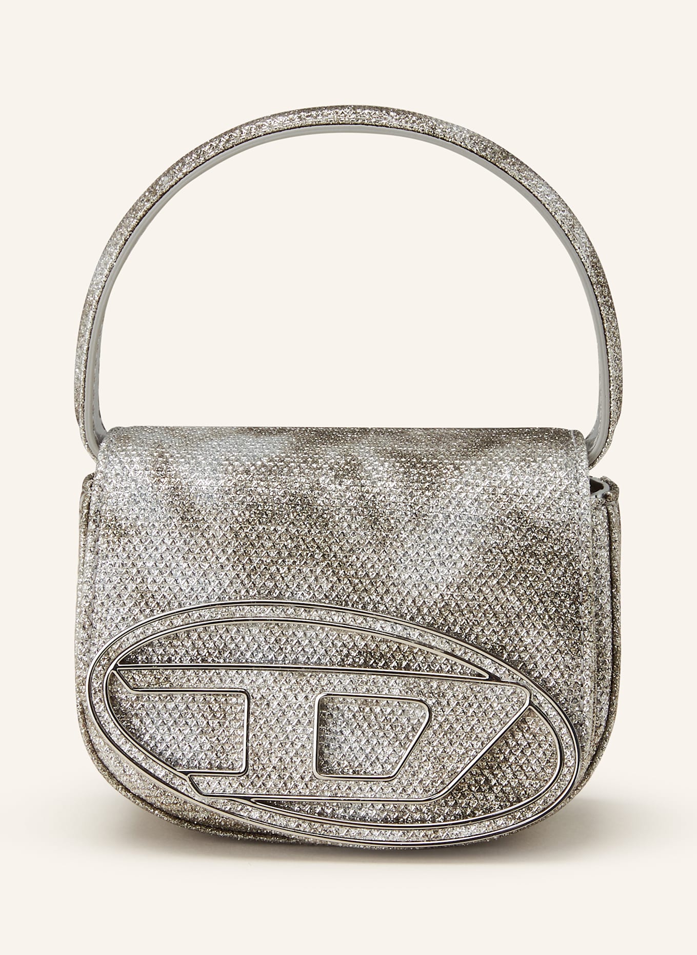 DIESEL Micro Bag 1DR XS in silber