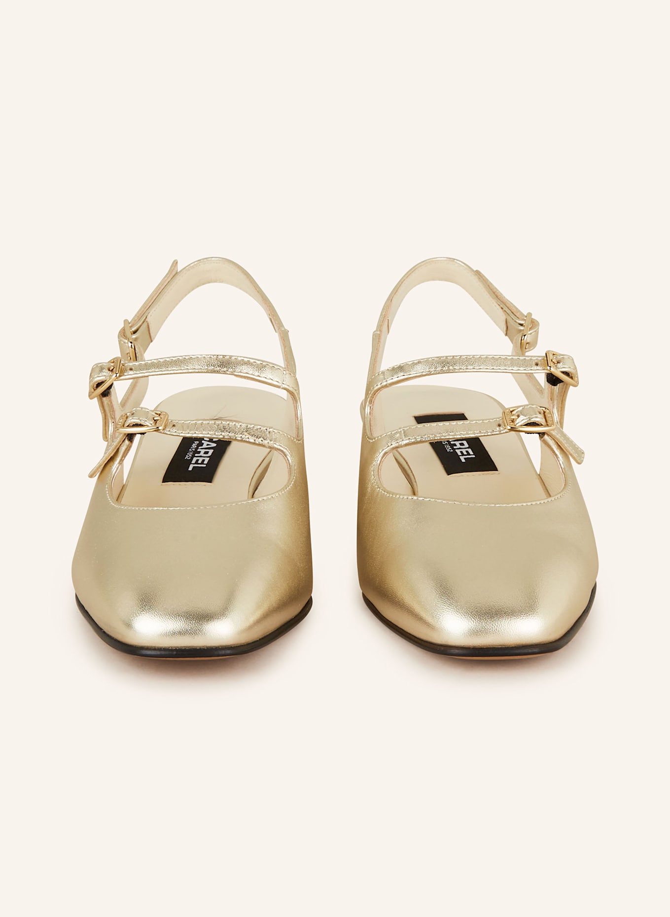 CAREL Slingpumps PECHE: GOLD