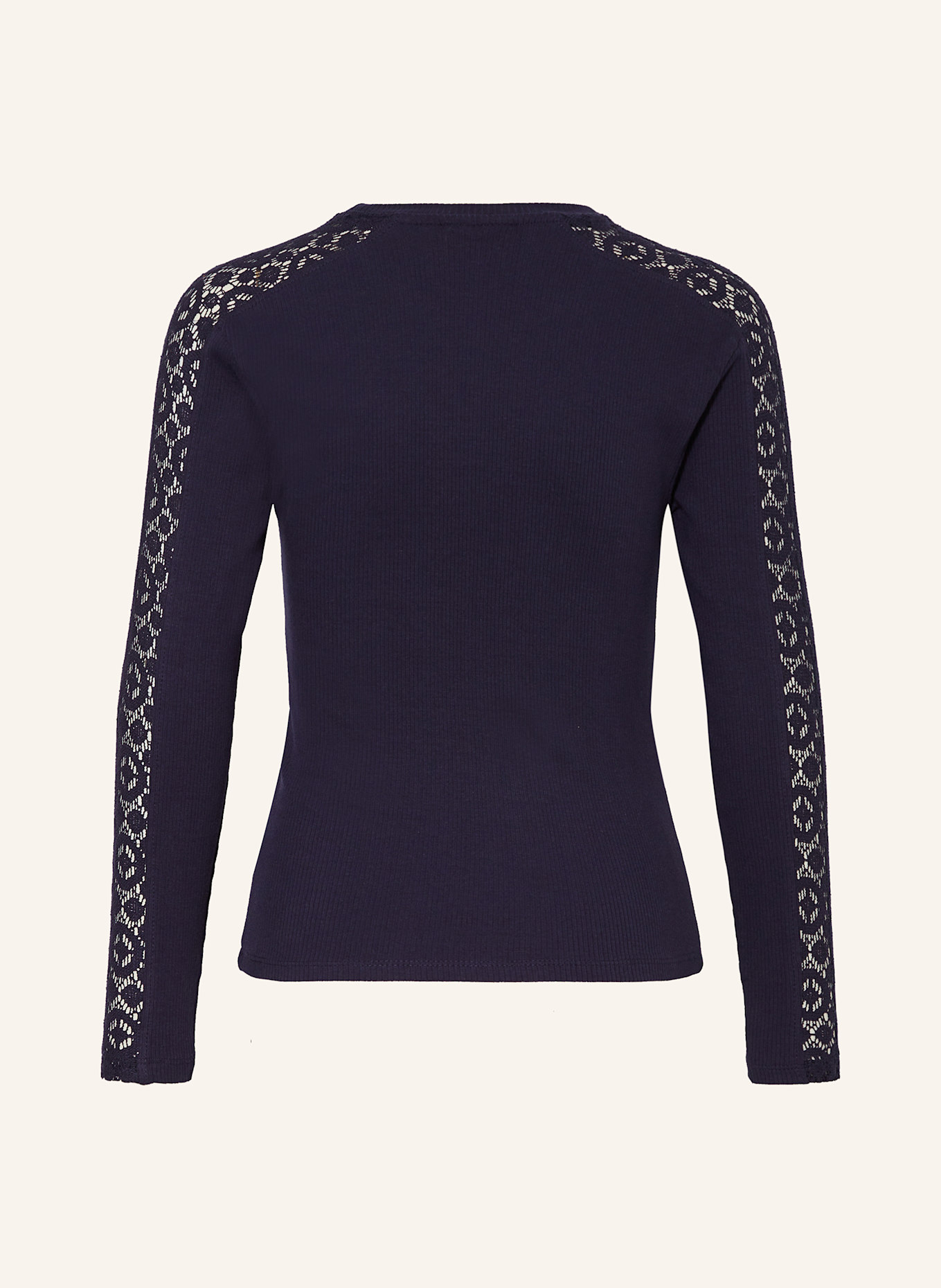 VINGINO Longsleeve JAISA mit Spitze: DUNKELBLAU