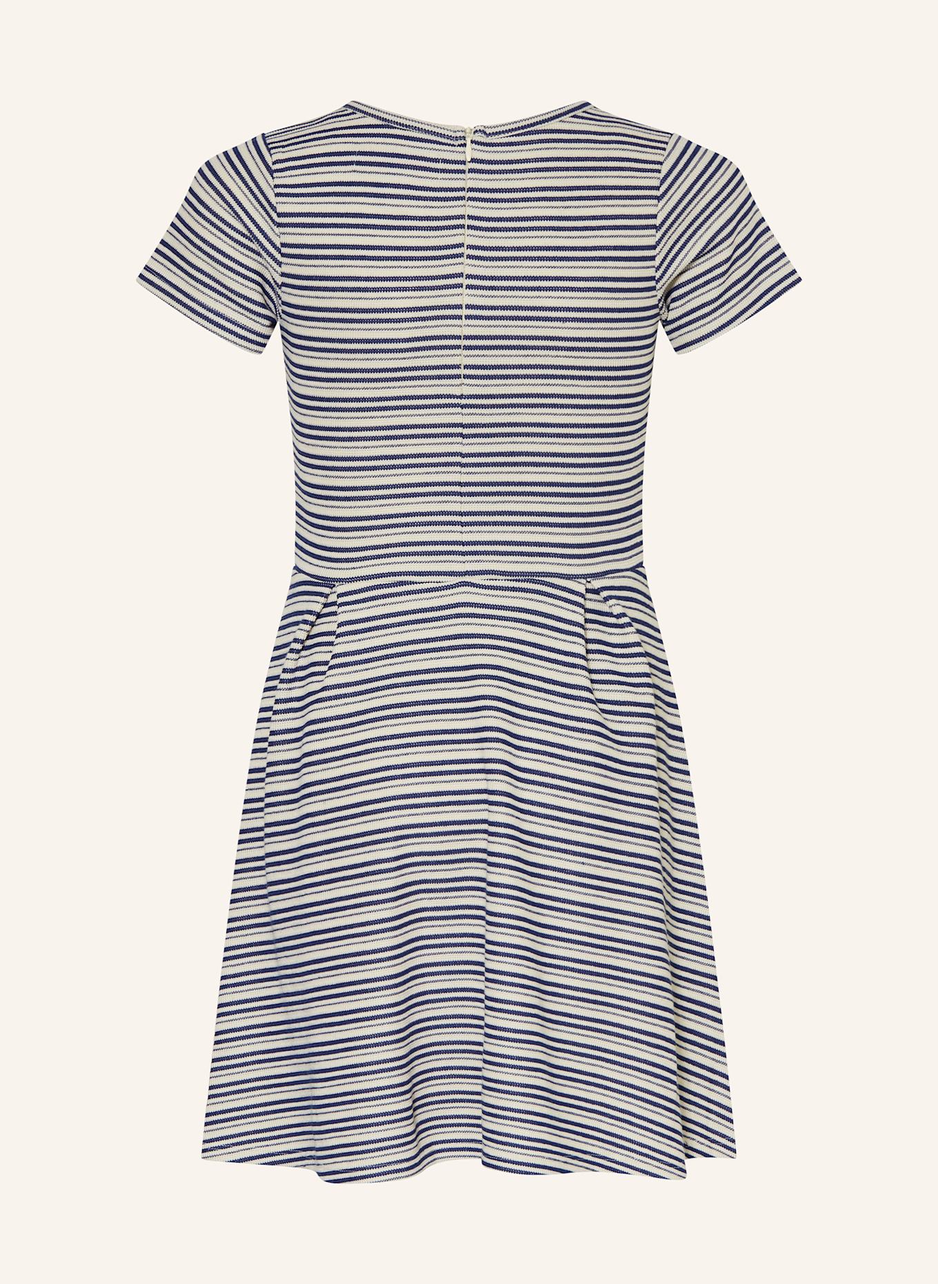 VINGINO Kleid PEMILY: DUNKELBLAU/ CREME