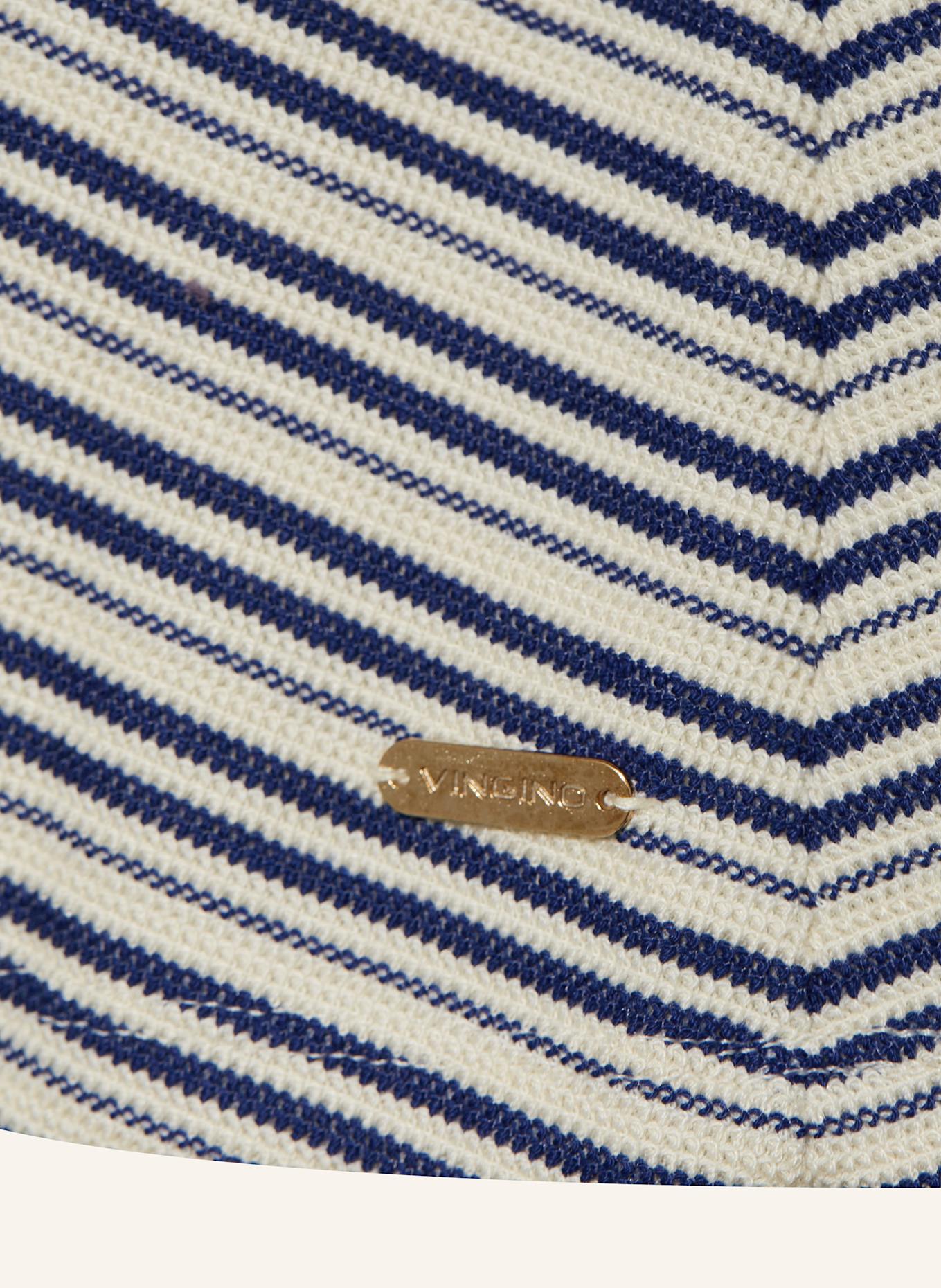 VINGINO Kleid PEMILY: DUNKELBLAU/ CREME
