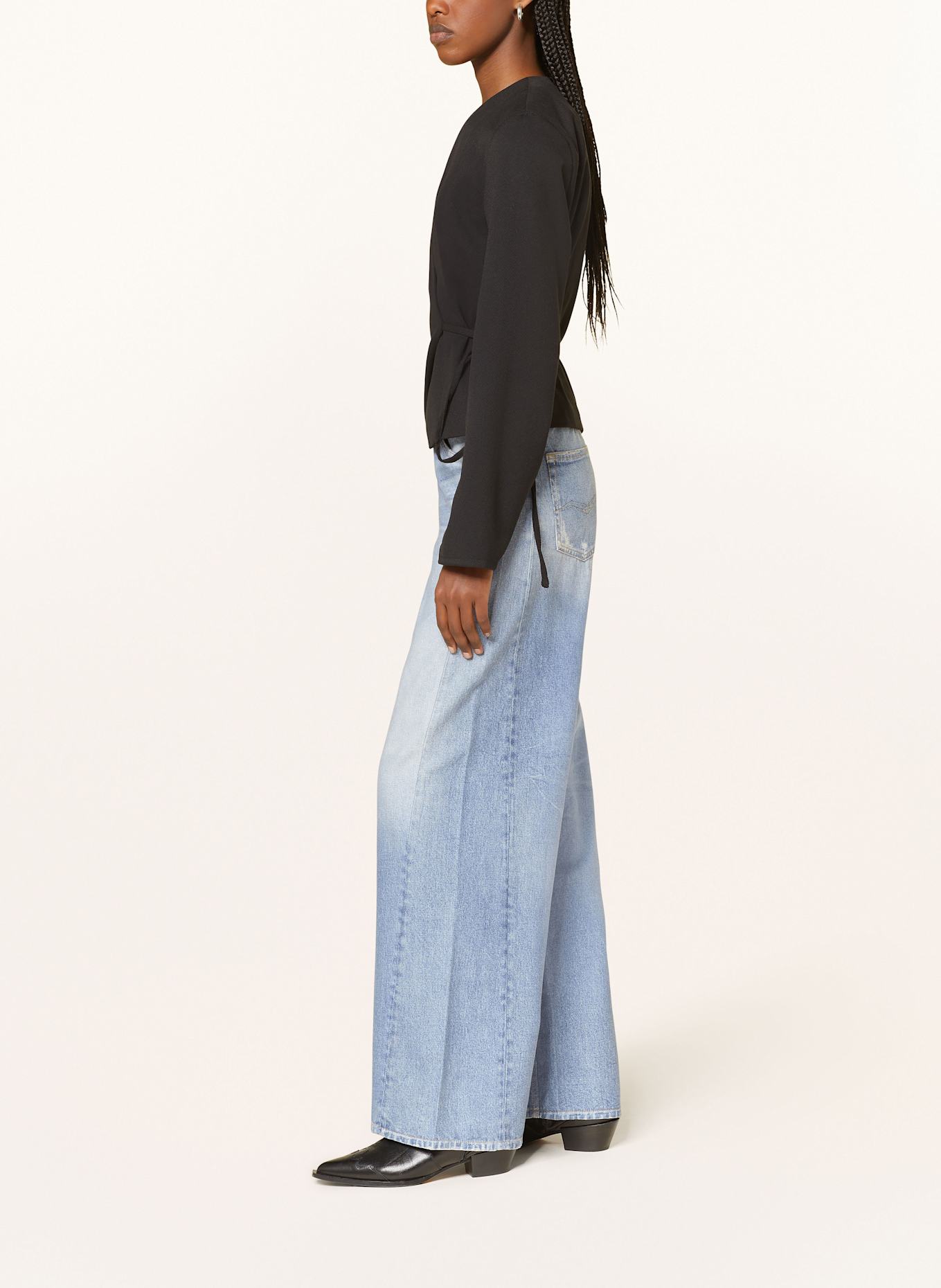 REPLAY Flared Jeans NARJA: 010 LIGHT BLUE