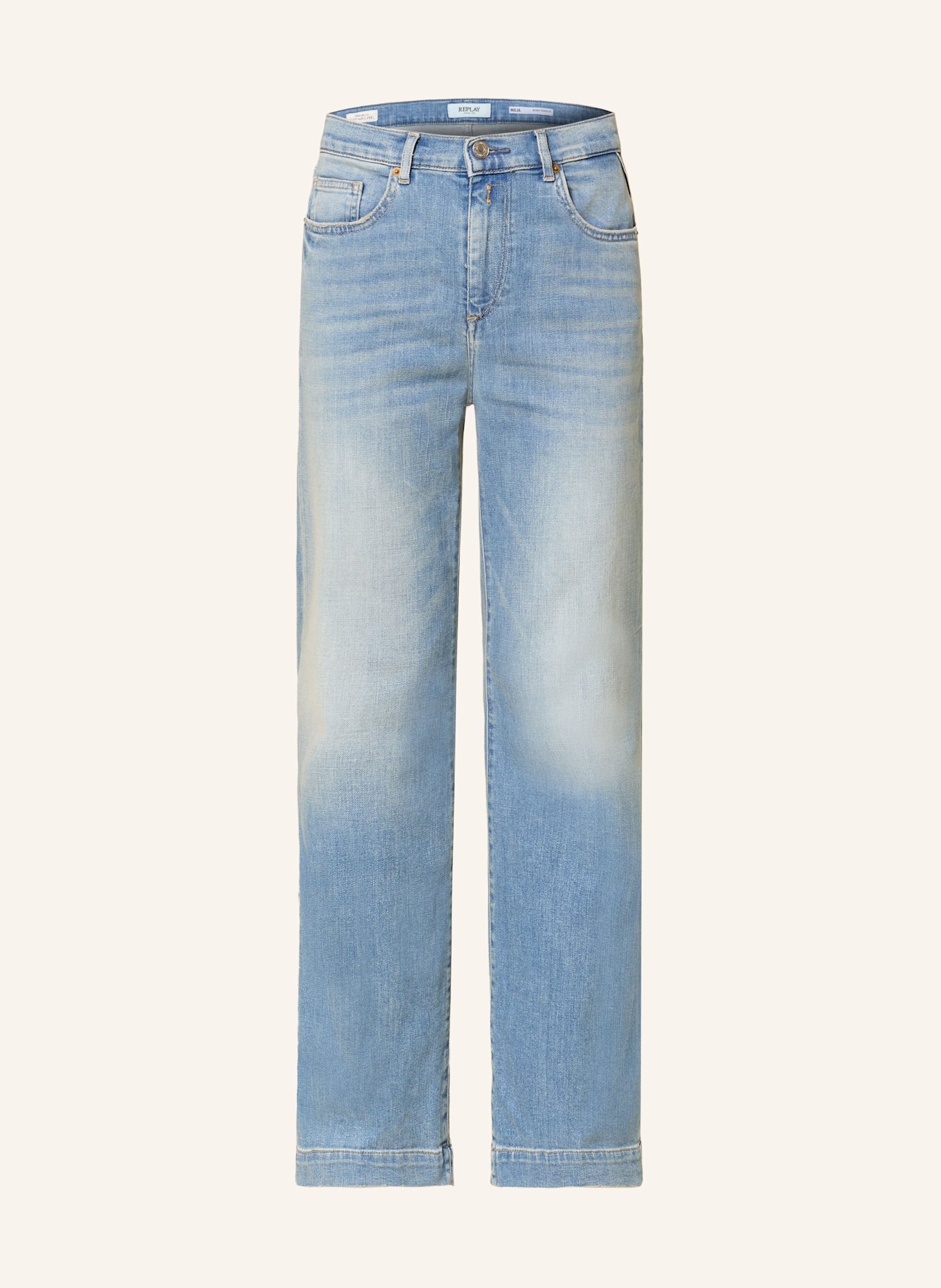 REPLAY Straight Jeans MEIJA: 009 MEDIUM BLUE