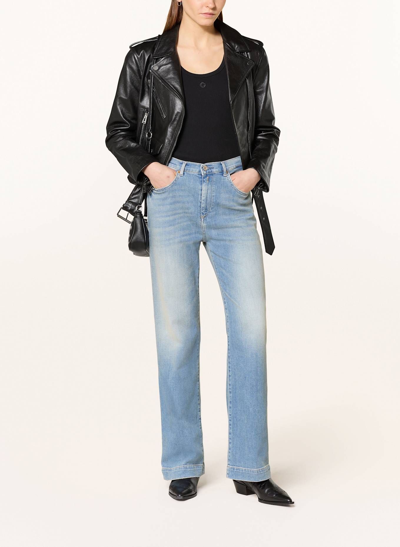 REPLAY Straight Jeans MEIJA: 009 MEDIUM BLUE