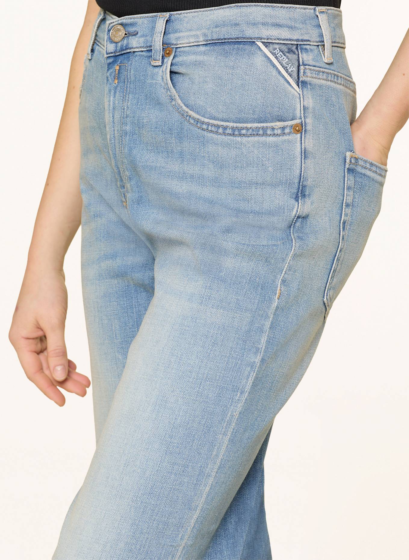 REPLAY Straight Jeans MEIJA: 009 MEDIUM BLUE
