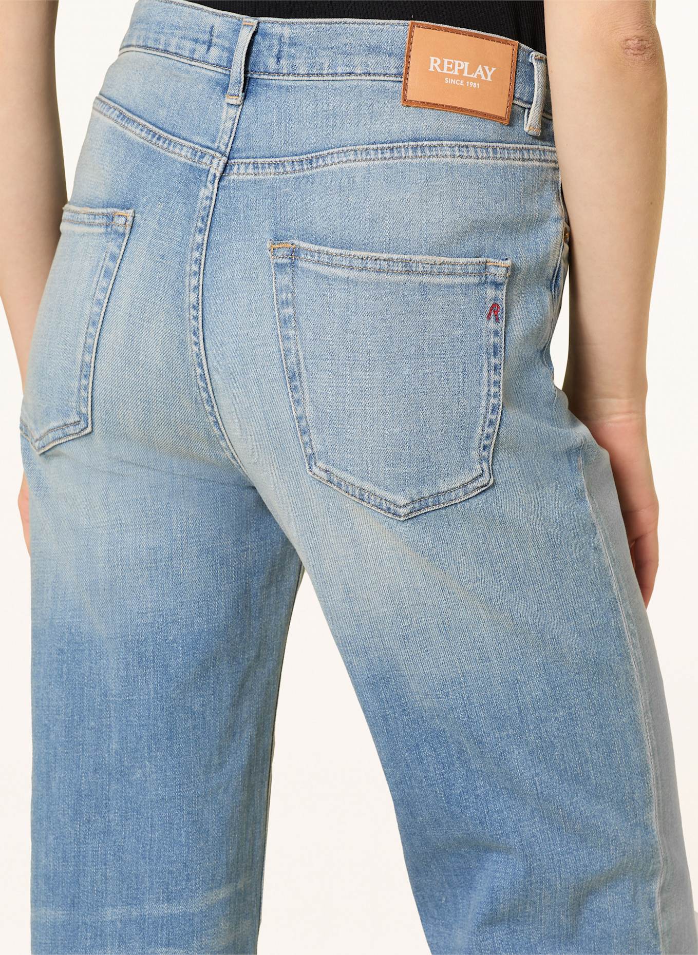 REPLAY Straight Jeans MEIJA: 009 MEDIUM BLUE