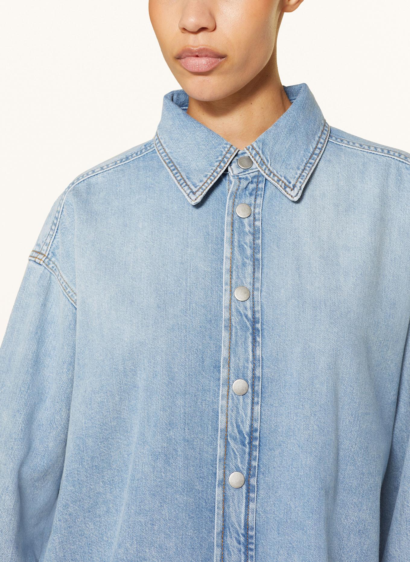 HAIKURE Oversized-Jeansbluse NEW OFELIA, Farbe: HELLBLAU (Bild 4)
