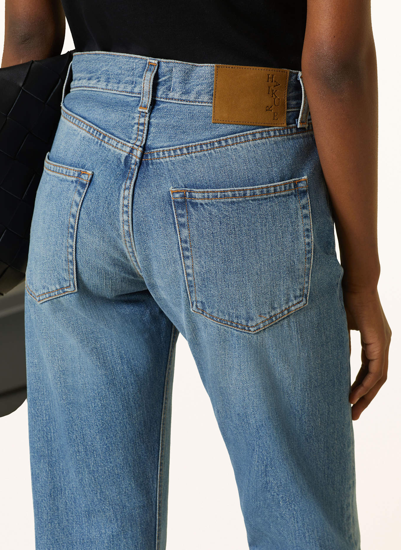HAIKURE Straight jeans CLEO, Color: Versace Jeans Couture Court 88 low-top sneakers Nero (Image 6)