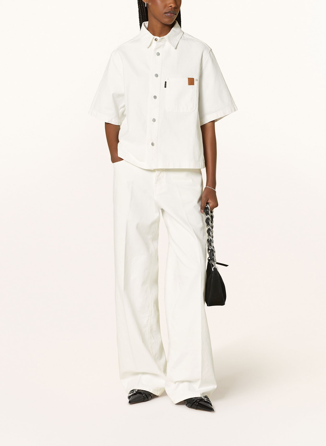 HAIKURE Straight jeans Pants BETHANY: WEISS