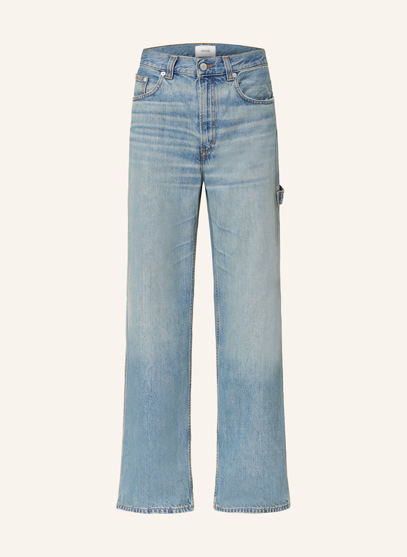 HAIKURE Jeansy straight WINONA: L0876 IONIC BLUE