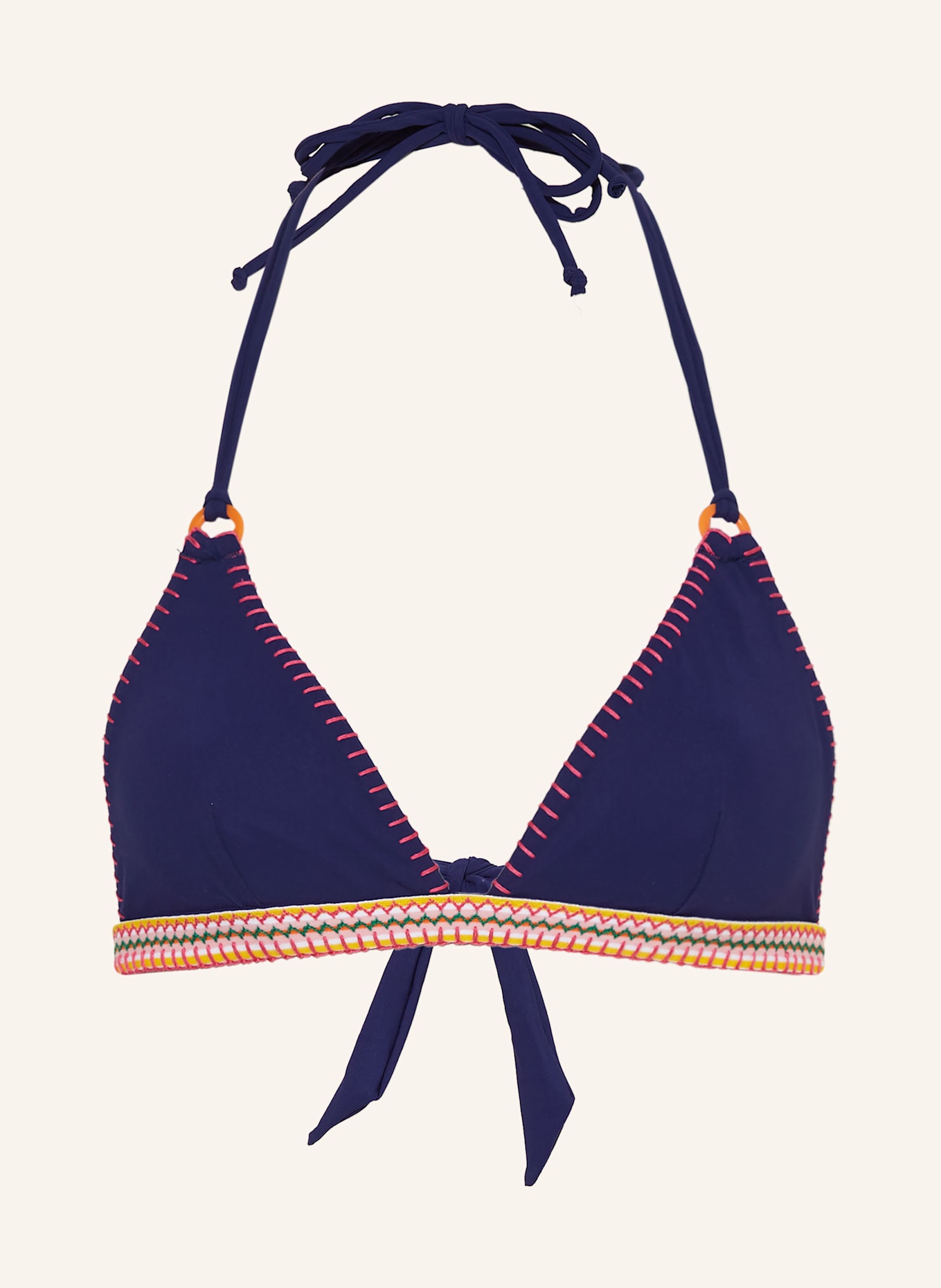 BANANA MOON Neckholder-Bikini-Top KALANY WAKAO: DUNKELBLAU
