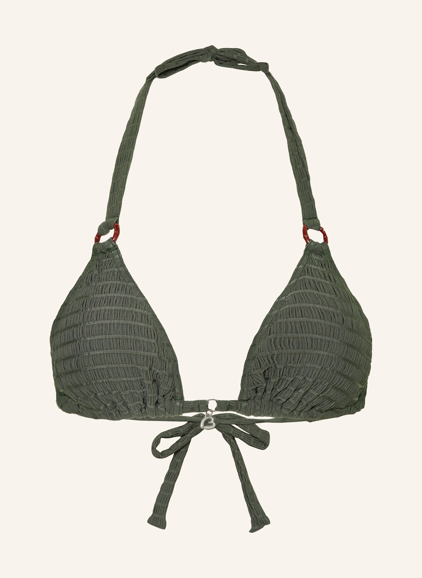 BANANA MOON Top bikini triangle GROOVE LIKO: KAKI