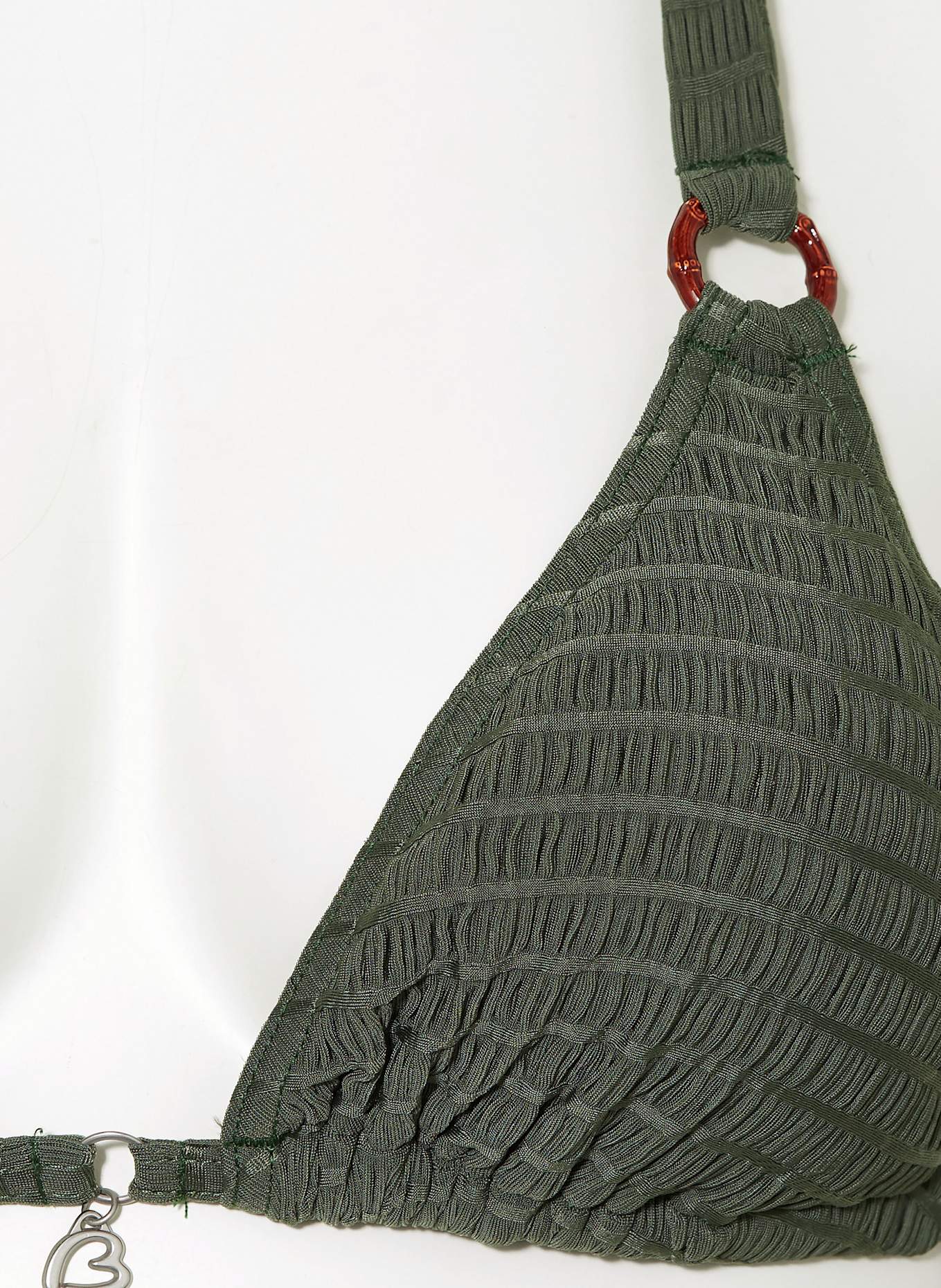 BANANA MOON Top bikini triangle GROOVE LIKO: KAKI