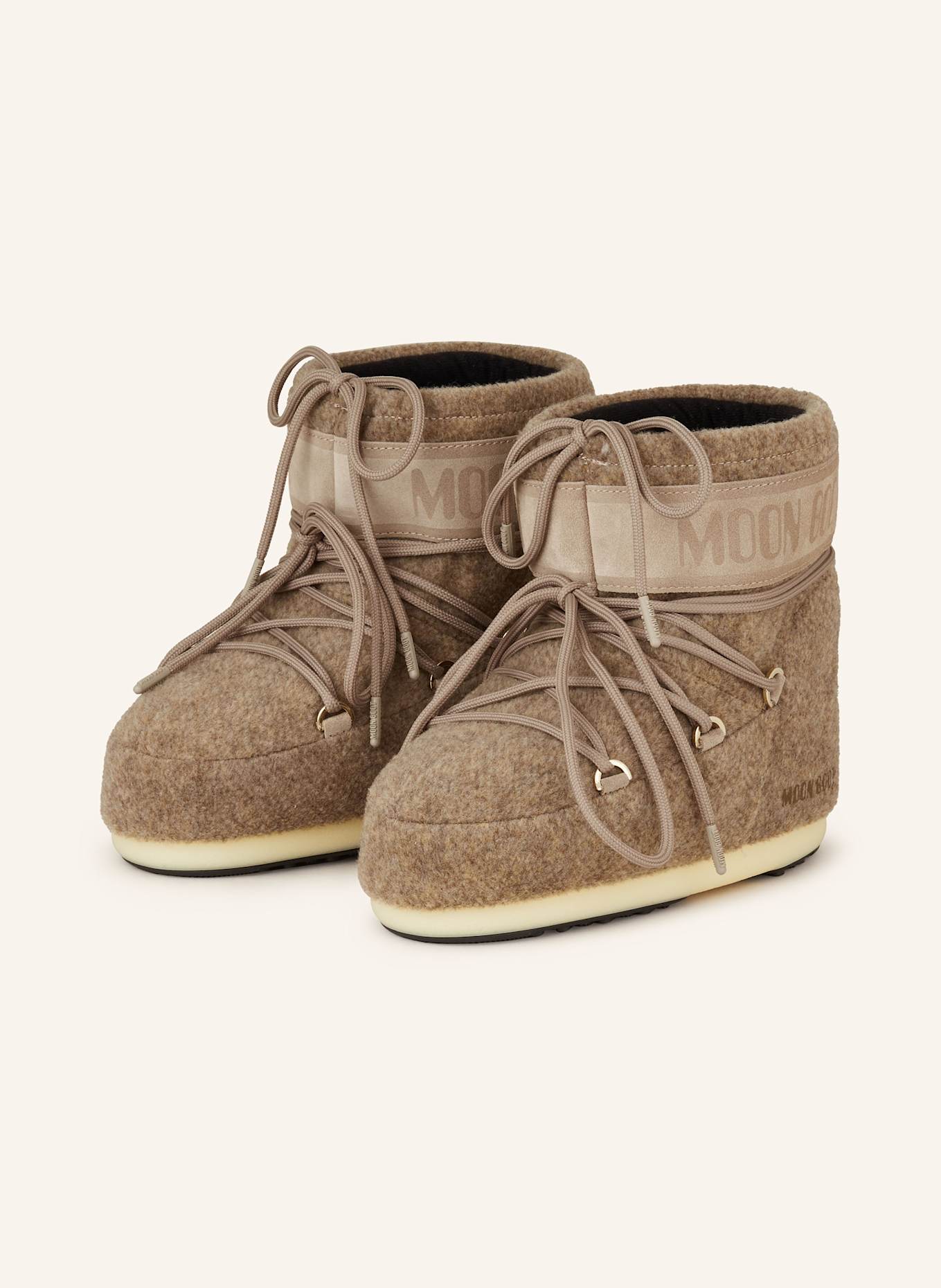 Moon boots beige deals