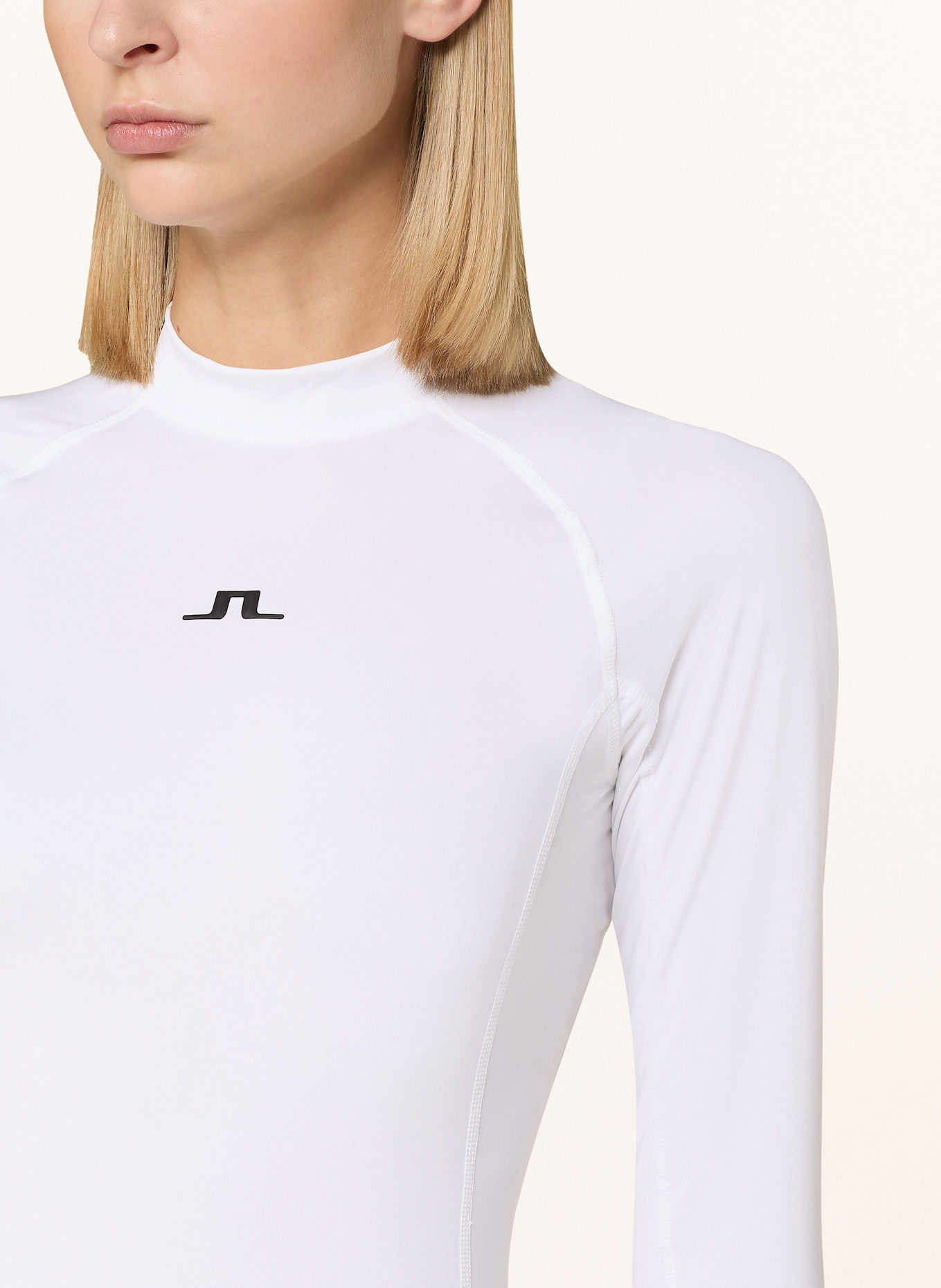 J.LINDEBERG Longsleeve: WEISS