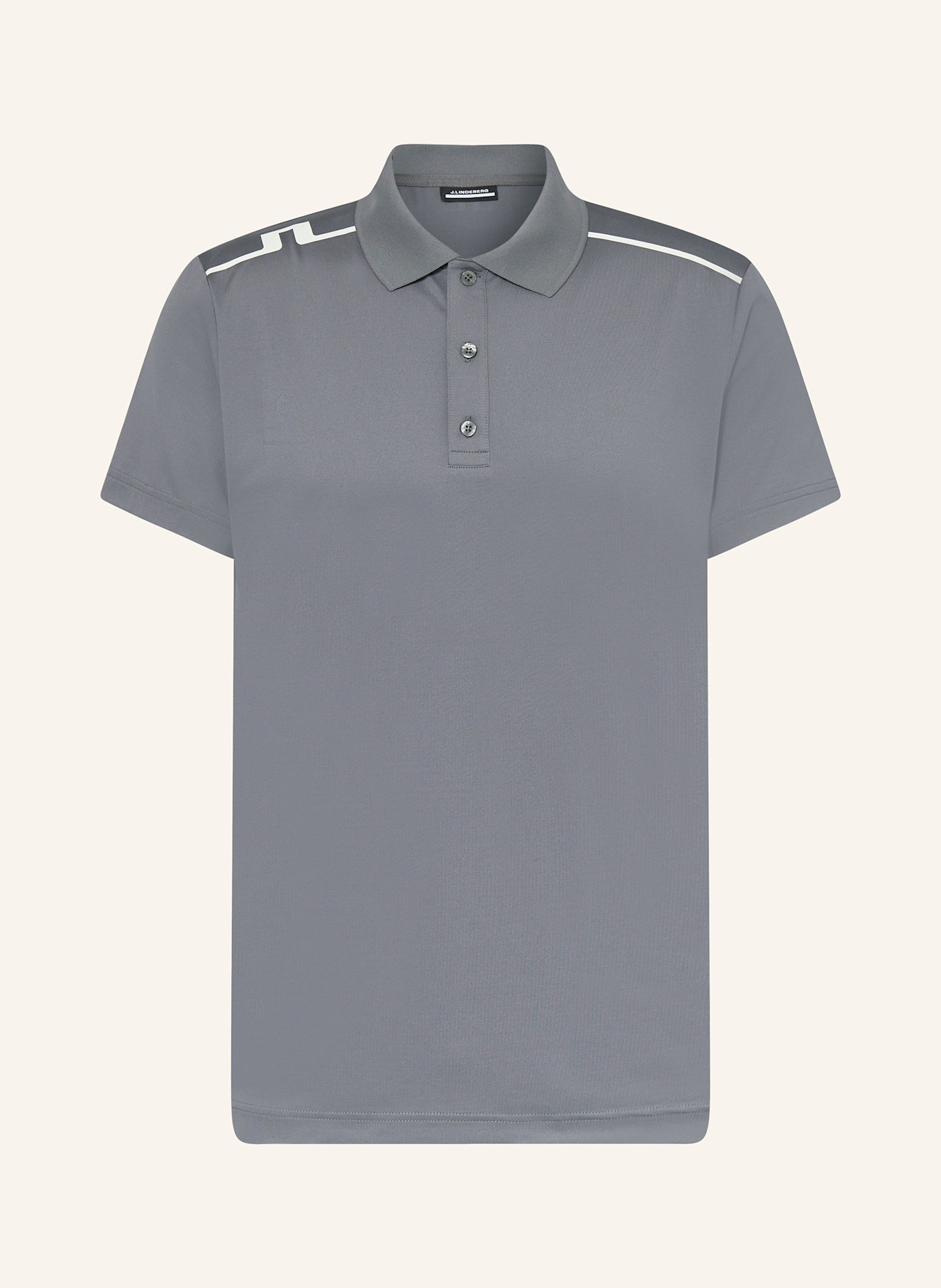J.LINDEBERG Funkcyjna koszulka polo: SZARY