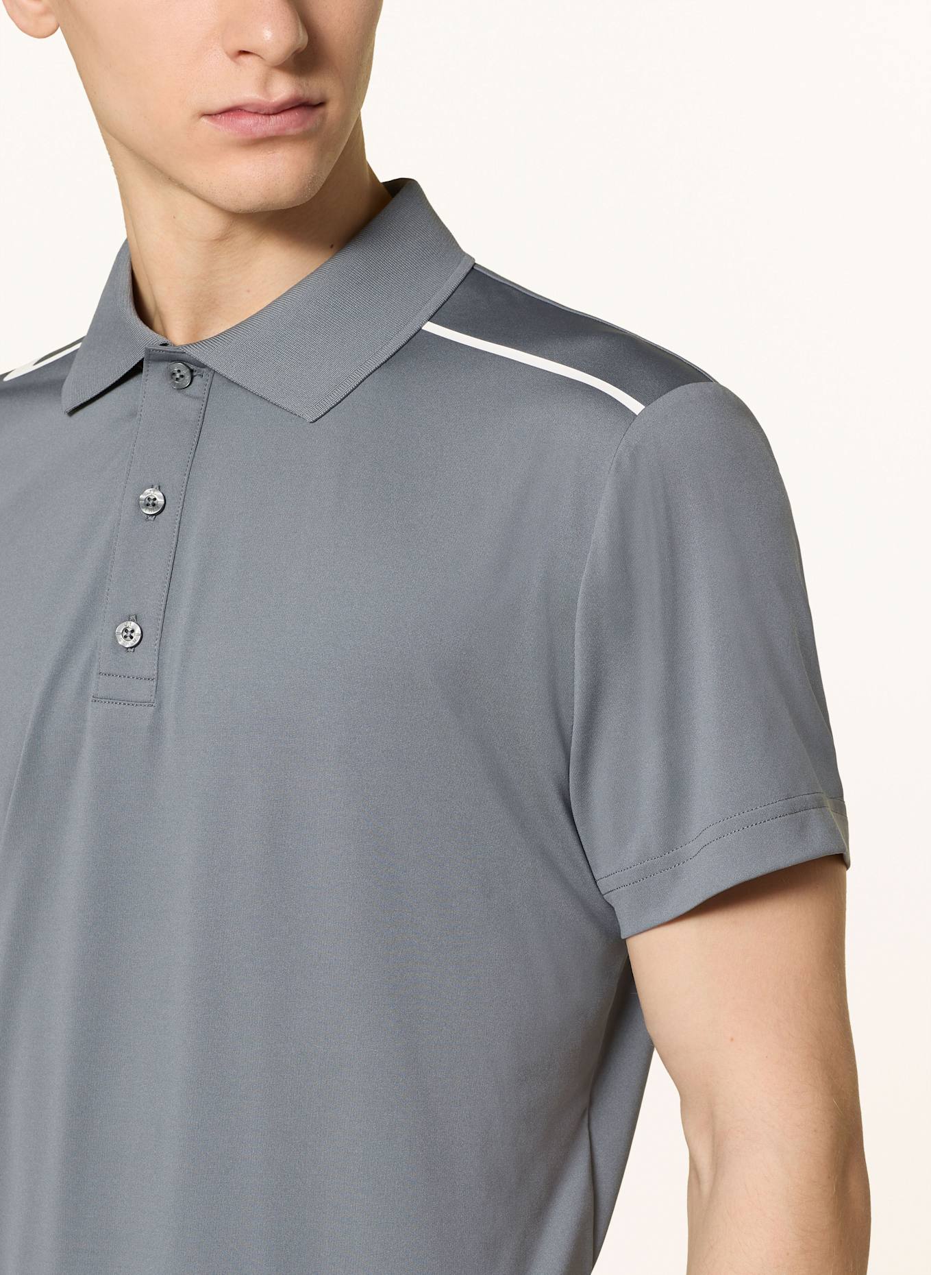 J.LINDEBERG Funkcyjna koszulka polo: SZARY