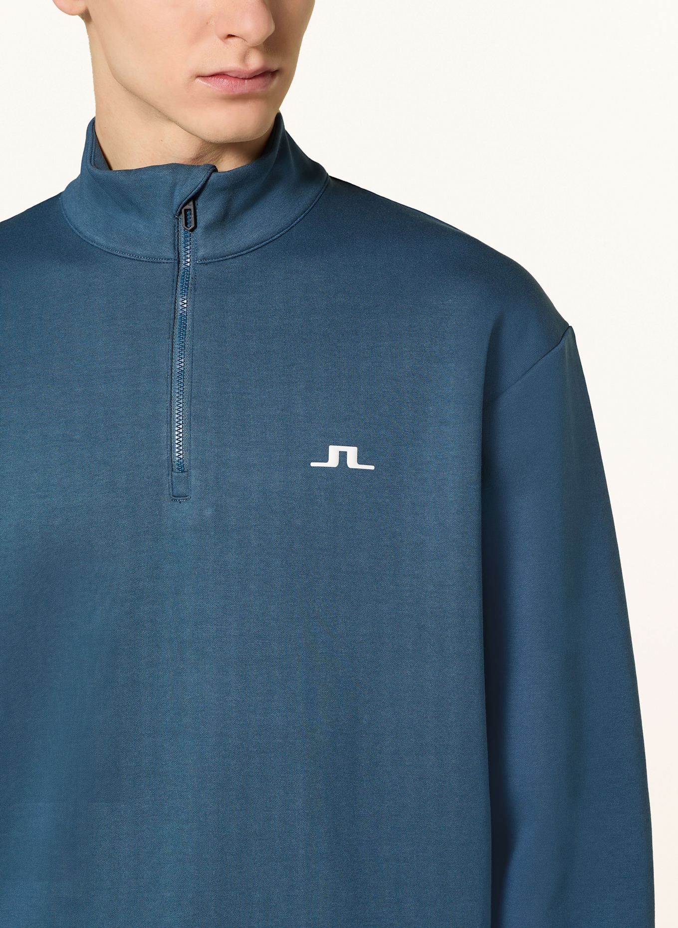 J.LINDEBERG Bluza dresowa typu troyer: PETROL