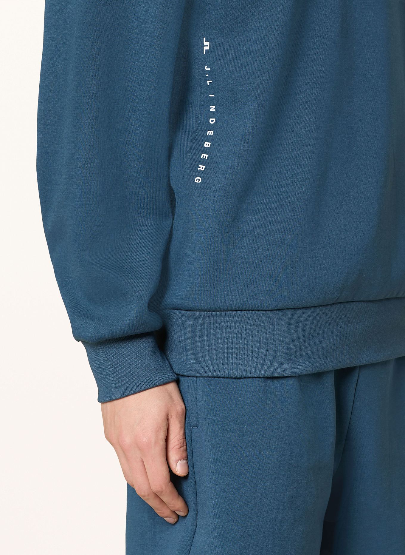J.LINDEBERG Bluza dresowa typu troyer: PETROL