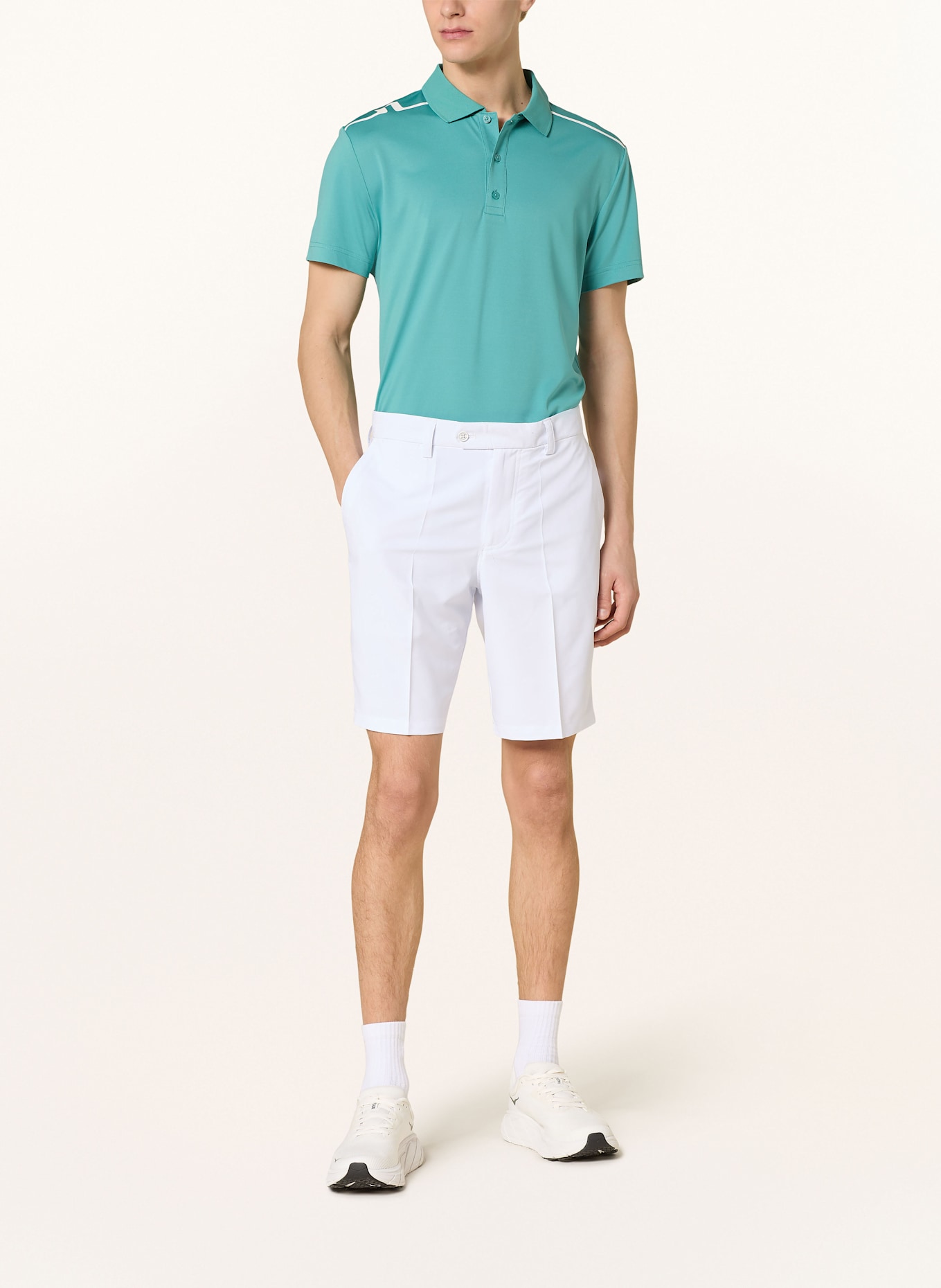 J.LINDEBERG Golfshorts, Farbe: WEISS (Bild 2)