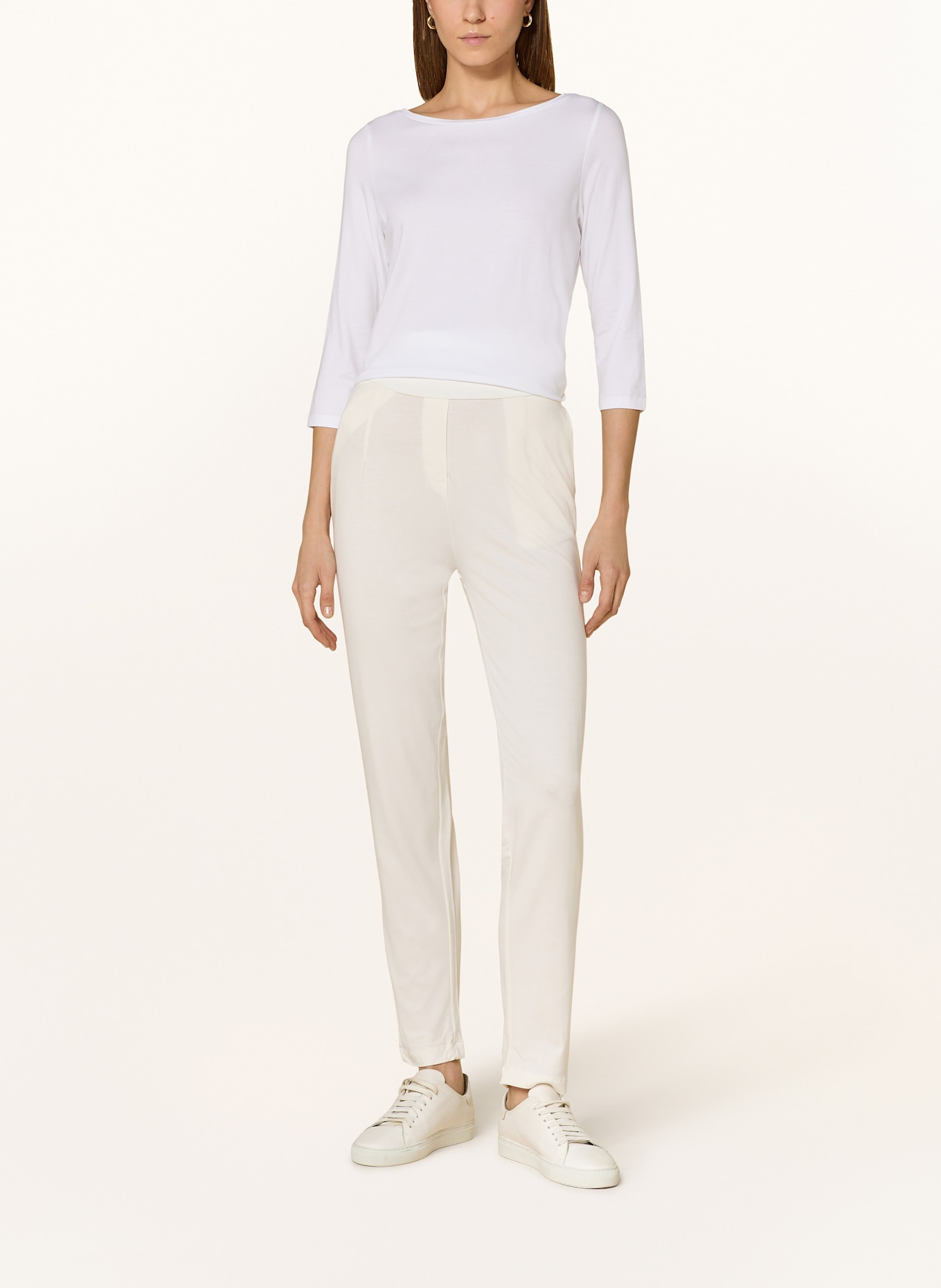 MAJESTIC FILATURES Shirt with 3/4 sleeves, Color: WHITE (Image 2)