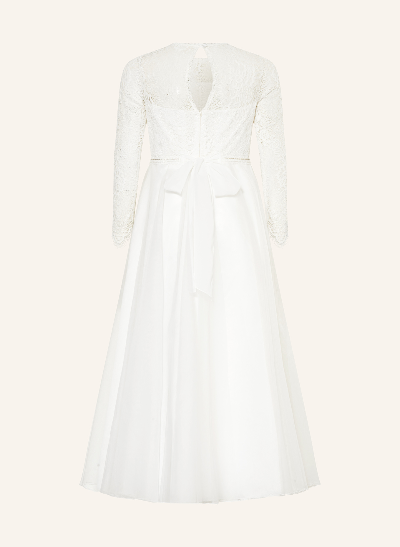 MONNY Cocktailkleid: WEISS