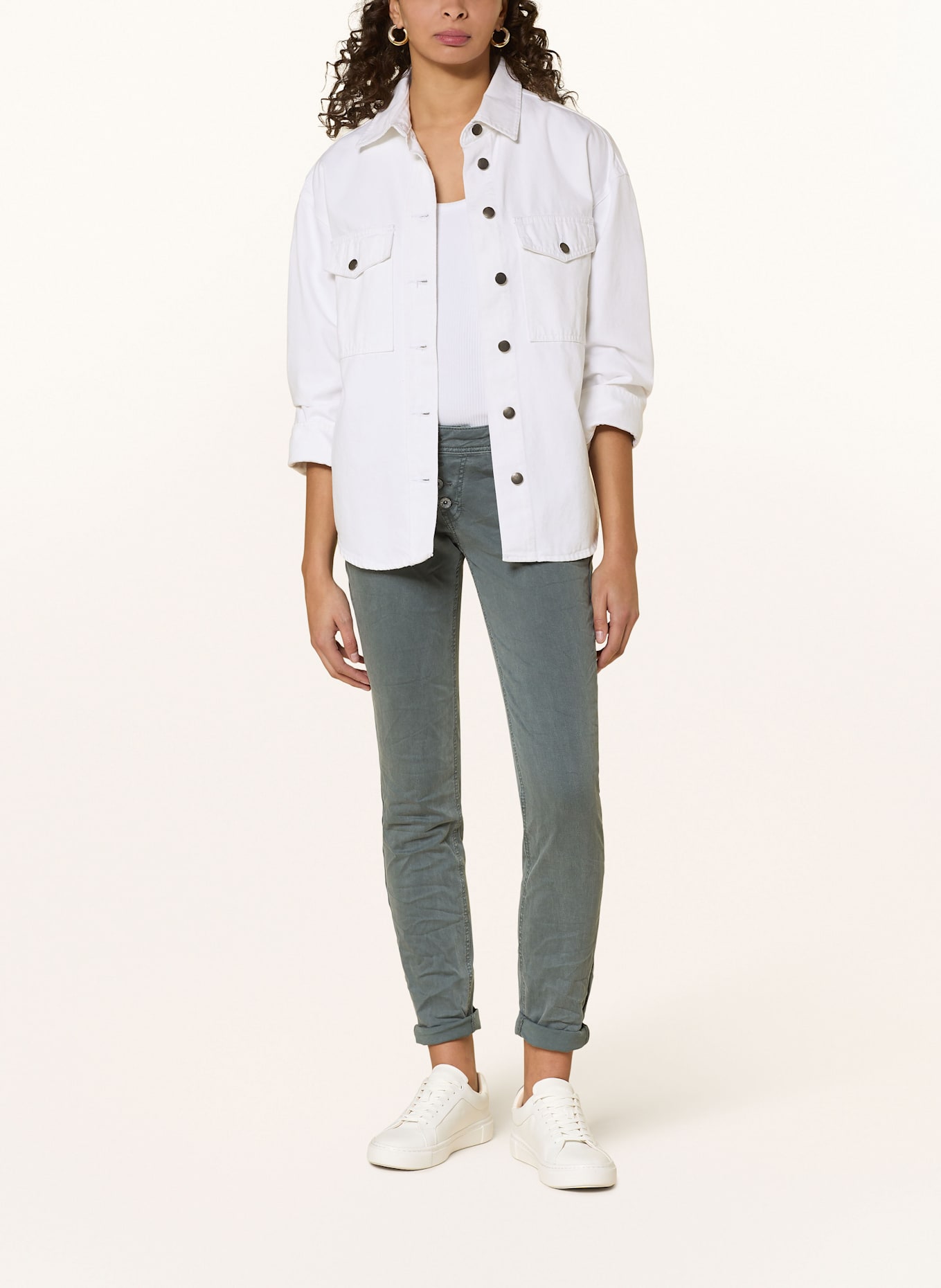 Buena Vista Jeansy skinny MALIBU: 6028 graphite blue