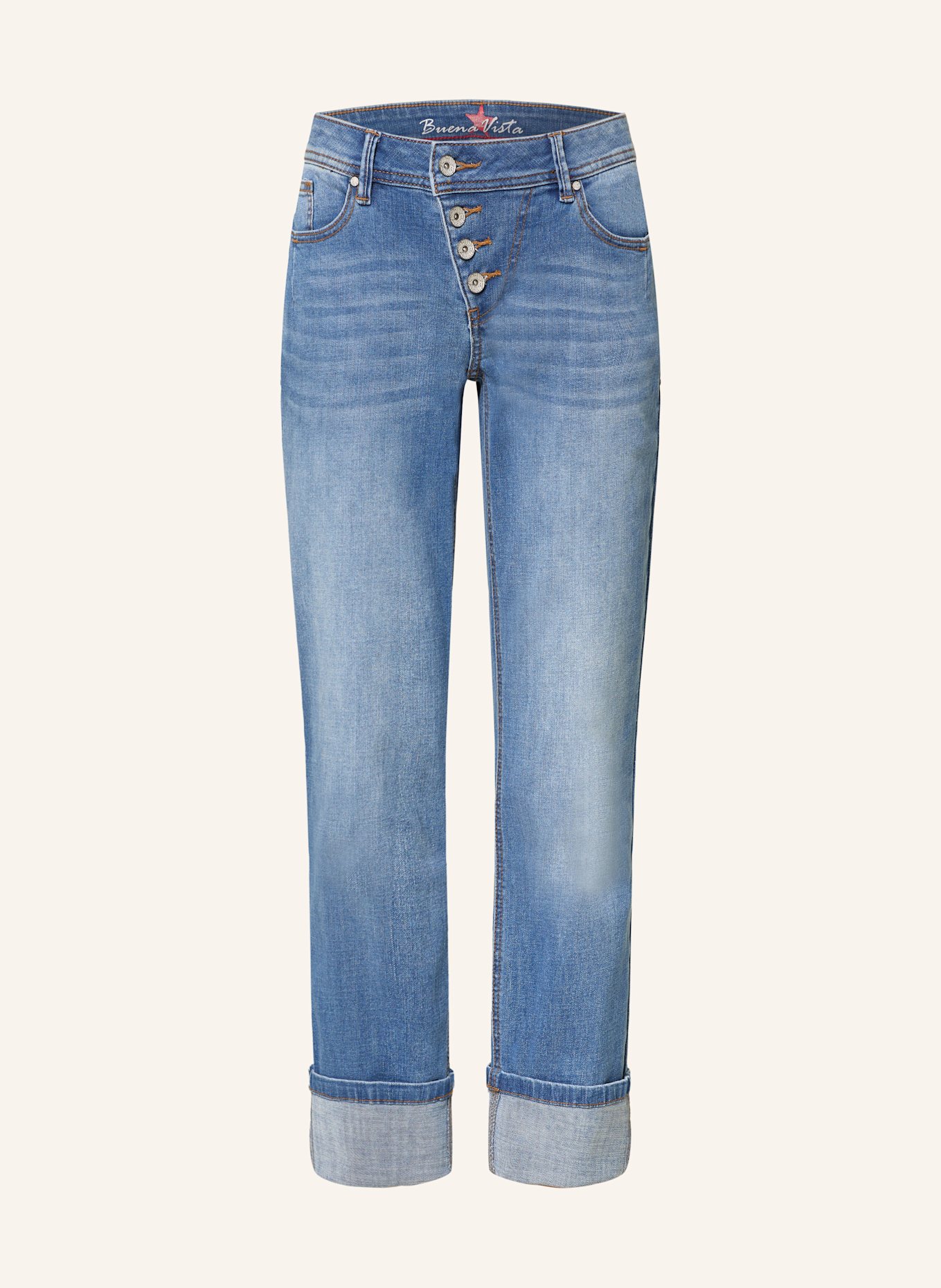 Buena Vista 7/8-Jeans MALIBU, Farbe: 6808 mid stone (Bild 1)