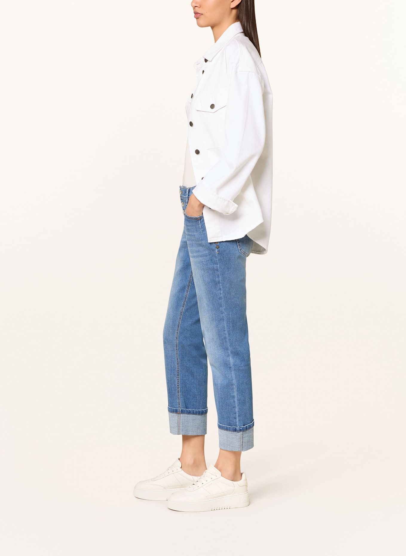 Buena Vista 7/8-Jeans MALIBU, Farbe: 6808 mid stone (Bild 4)