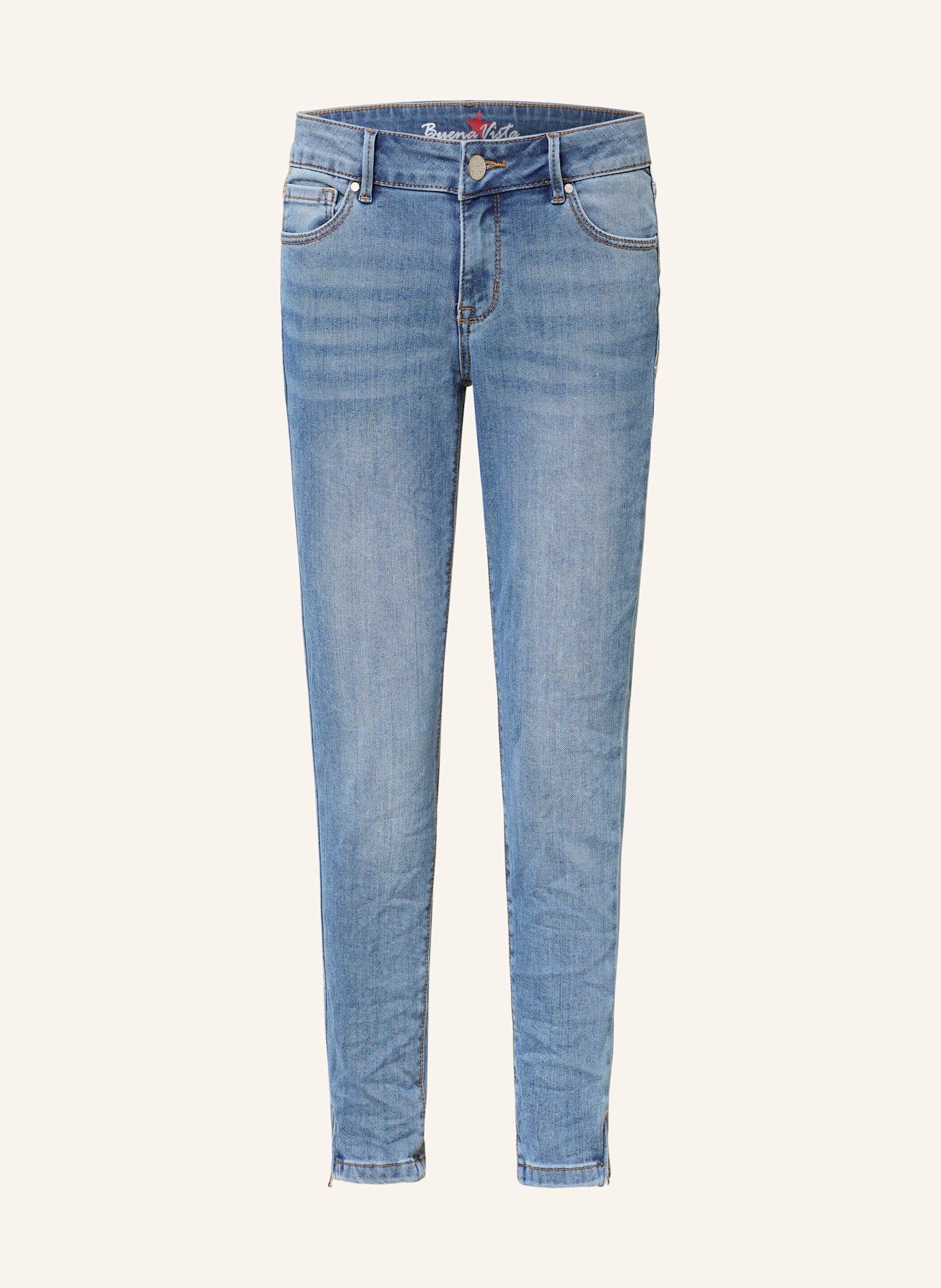 Buena Vista 7/8 jeans ITALY V, Color: 6658 midstone (Image 1)