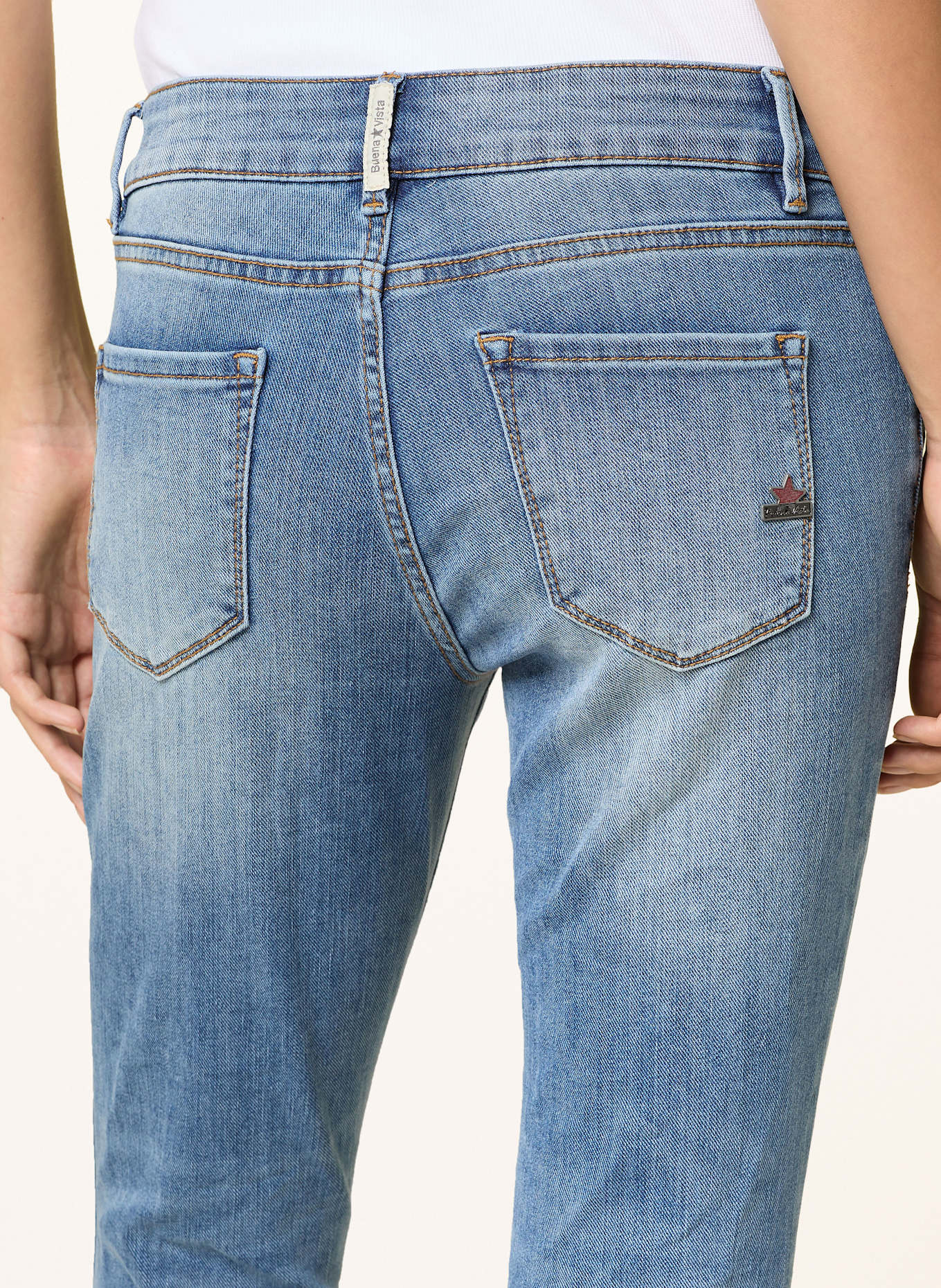 Buena Vista 7/8 jeans ITALY V, Color: 6658 midstone (Image 6)