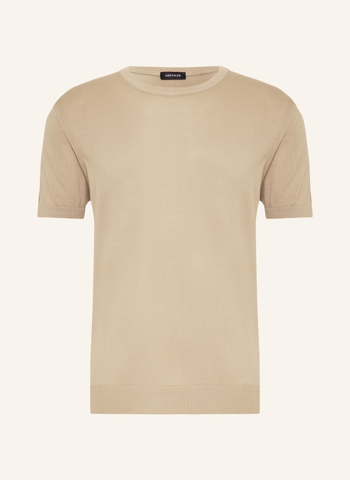 DRESSLER Strickshirt: BEIGE