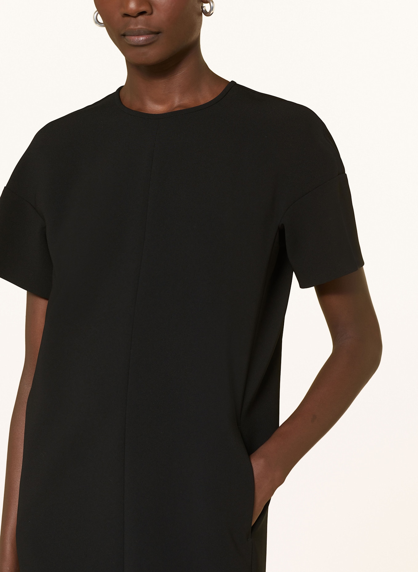 【関税＆送料込み】Max Mara Studio Bairo Dress Flounced cotton shirt dress, ochre | 