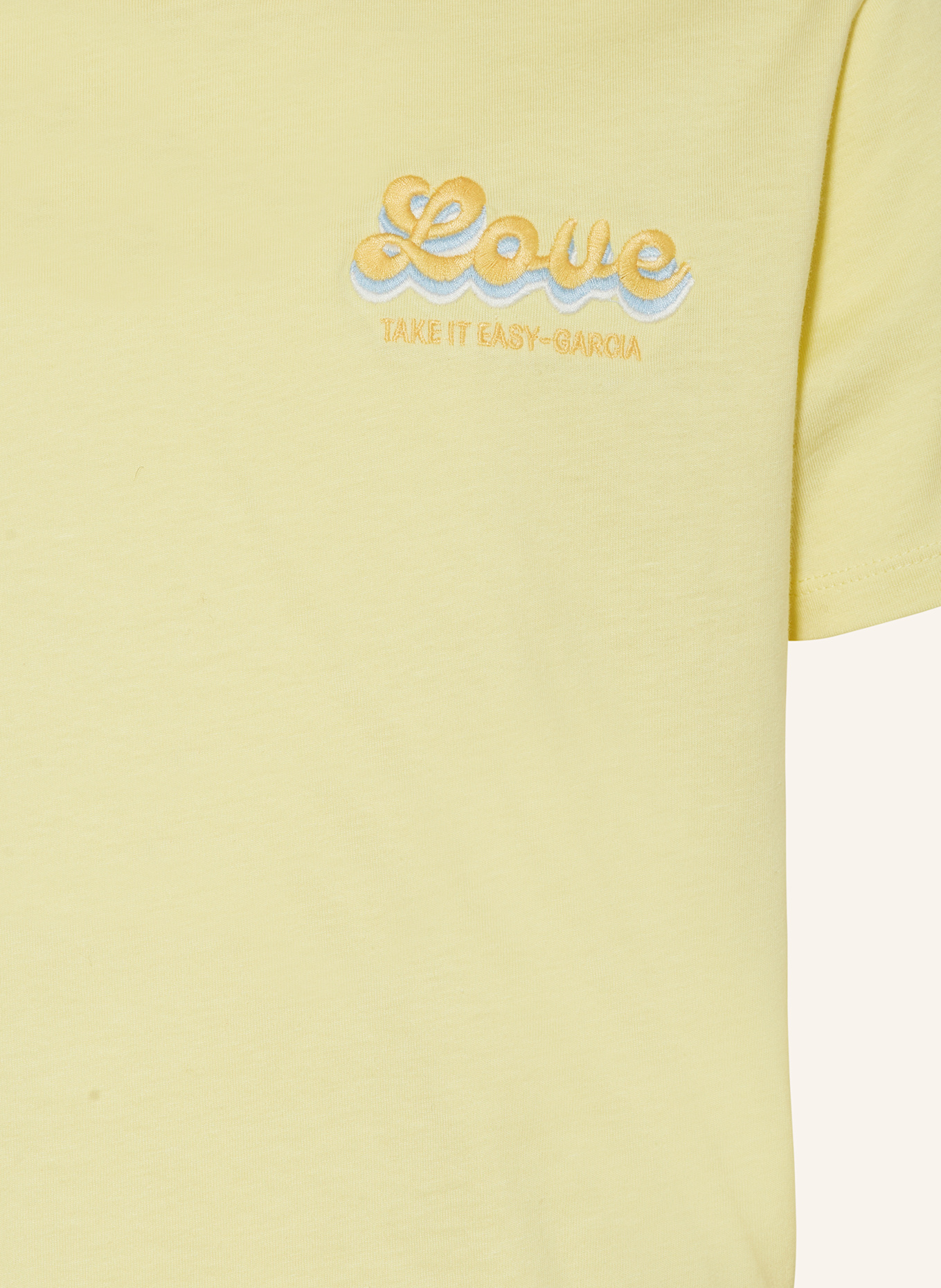 GARCIA T-shirt: ŻÓŁTY
