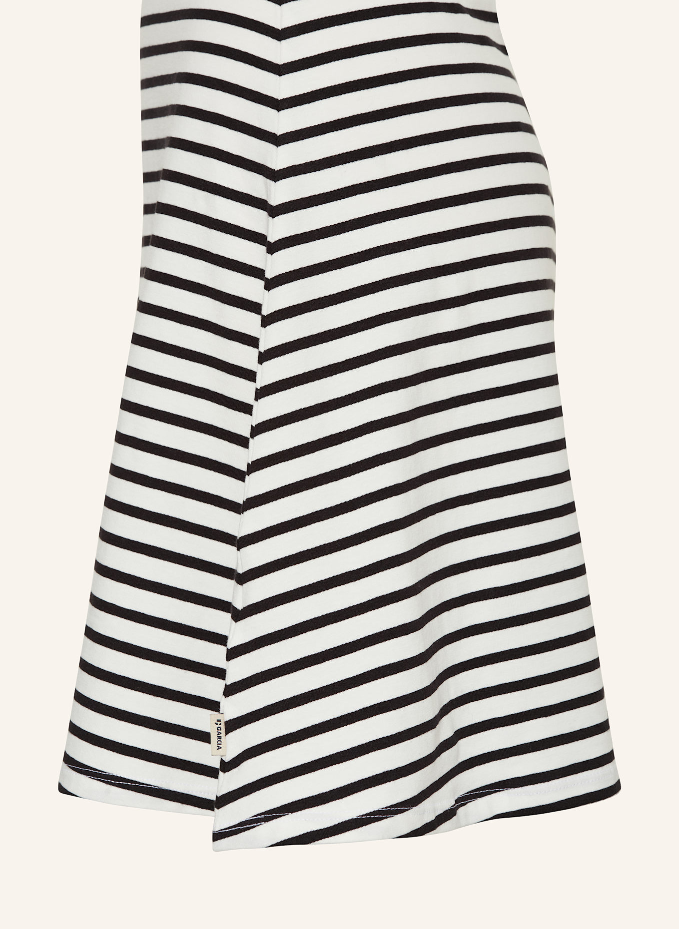 GARCIA Kleid: WEISS / SCHWARZ