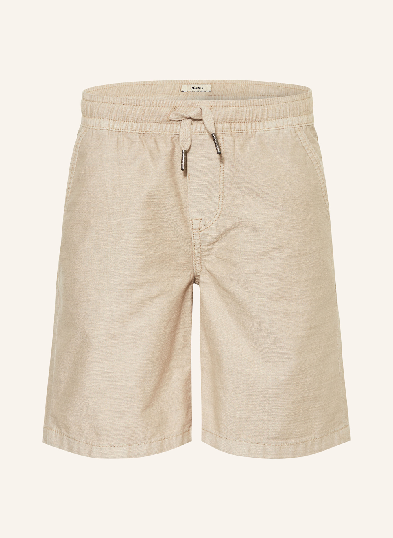 GARCIA Jeansshorts Relaxed Fit: CREME