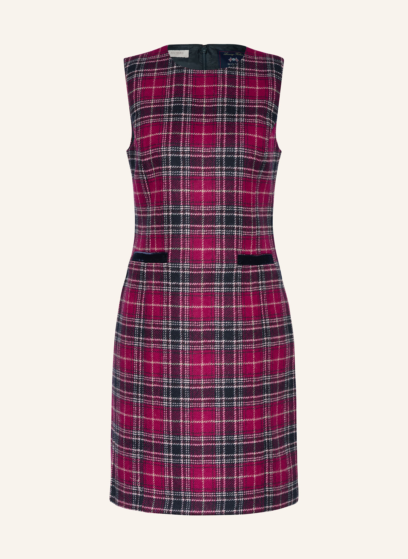 HOBBS Kleid MARGOT: FUCHSIA/ DUNKELBLAU