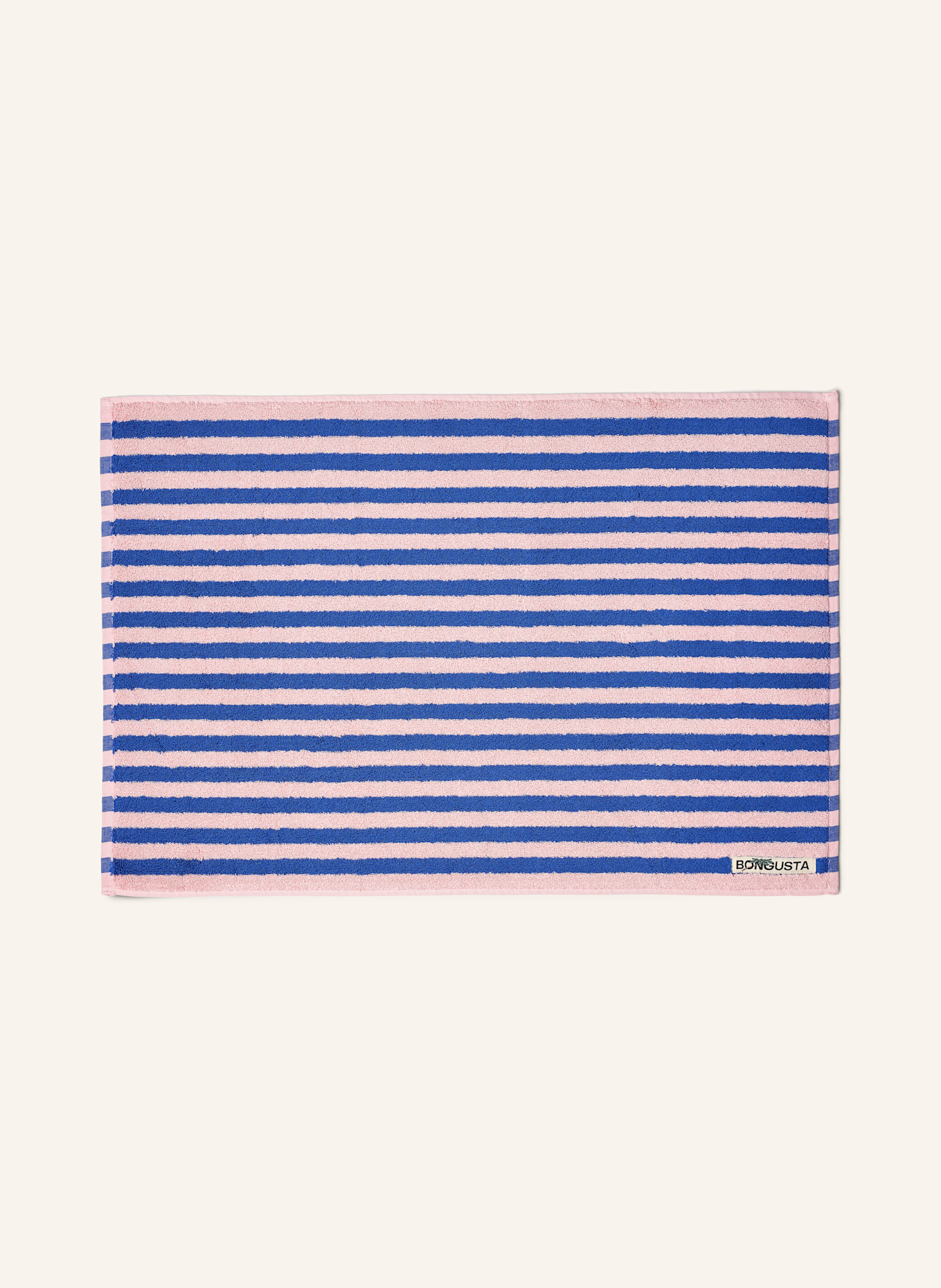 BONGUSTA Koupelnová předložka NARAM: RŮŽOVÁ / TMAVĚ MODRÁ
